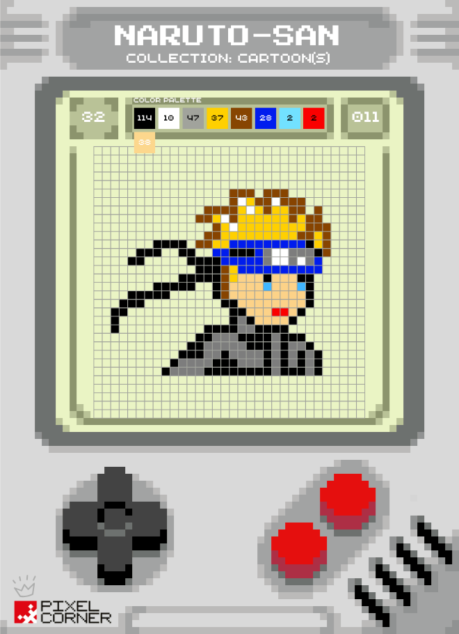 🍥 Fans de Naruto, de pixel art et de DIY : Profitez de 2 nouvelles Pixel Card(s) gratuites - Pixel Corner