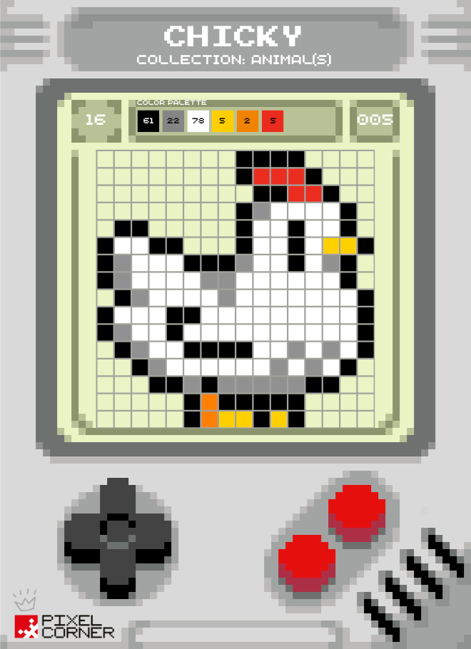 🐔 Nouvelle Pixel Card(s) – "Chicky" : une poule tout droit sortie de votre ferme pixelisée ! - Pixel Corner
