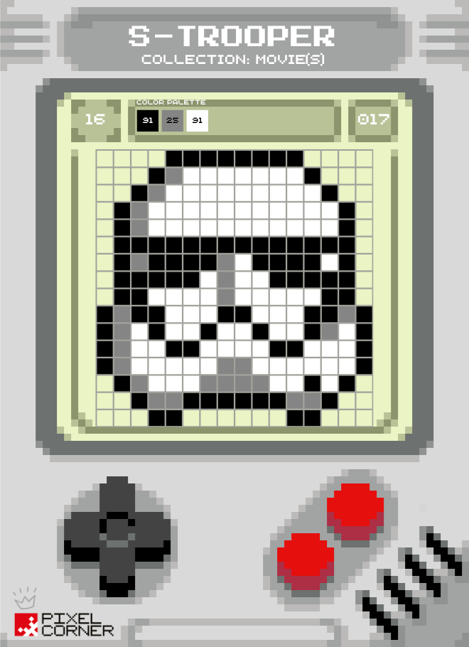 ⚪ Nouvelle Pixel Card(s) – "S-Trooper" : un Stormtrooper pixelisé venu tout droit de la galaxie ! - Pixel Corner