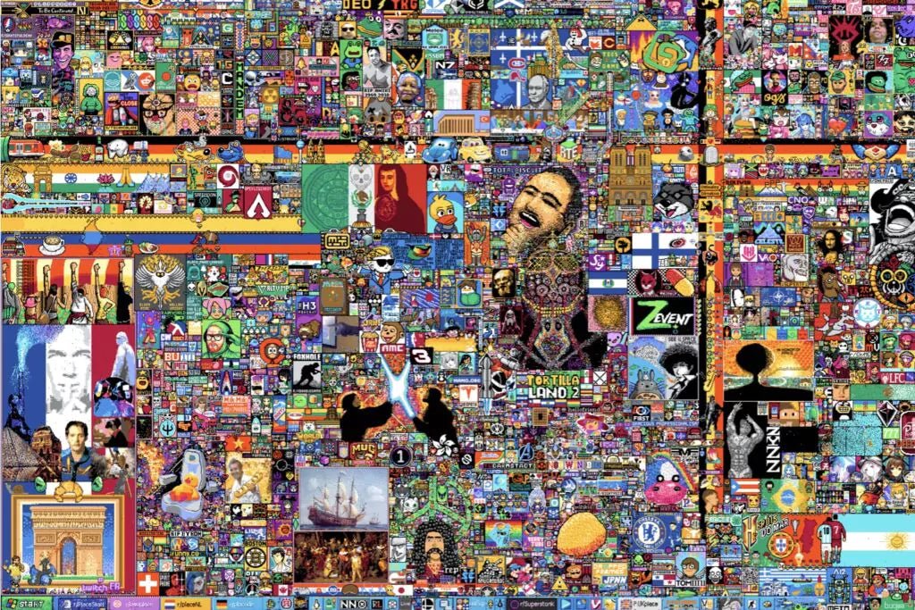 Reddit Place - "Pixel War" - Pixel Corner