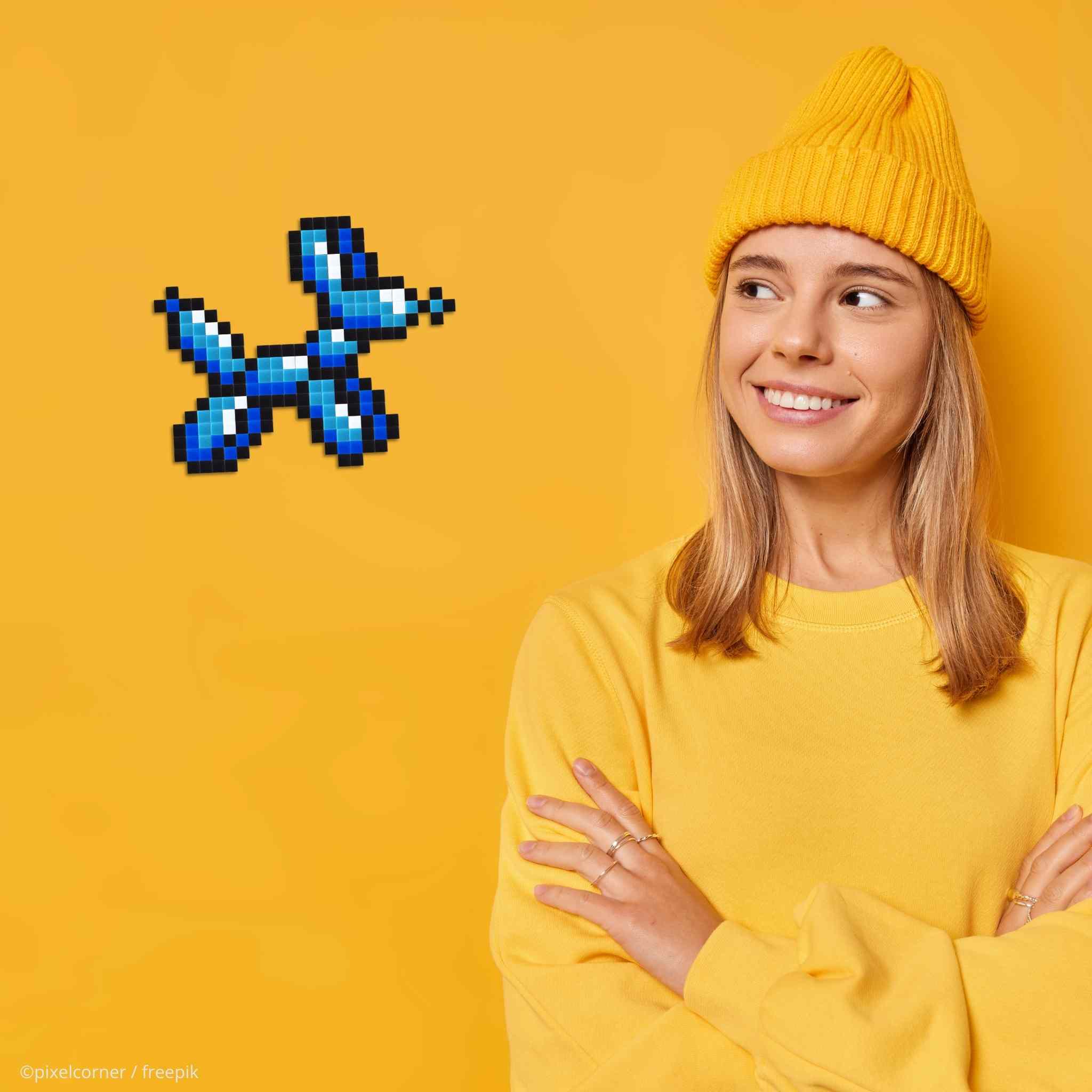 Pixel Art Kit "Balloon(s)" par Pixel Corner - Kits de loisirs créatifs