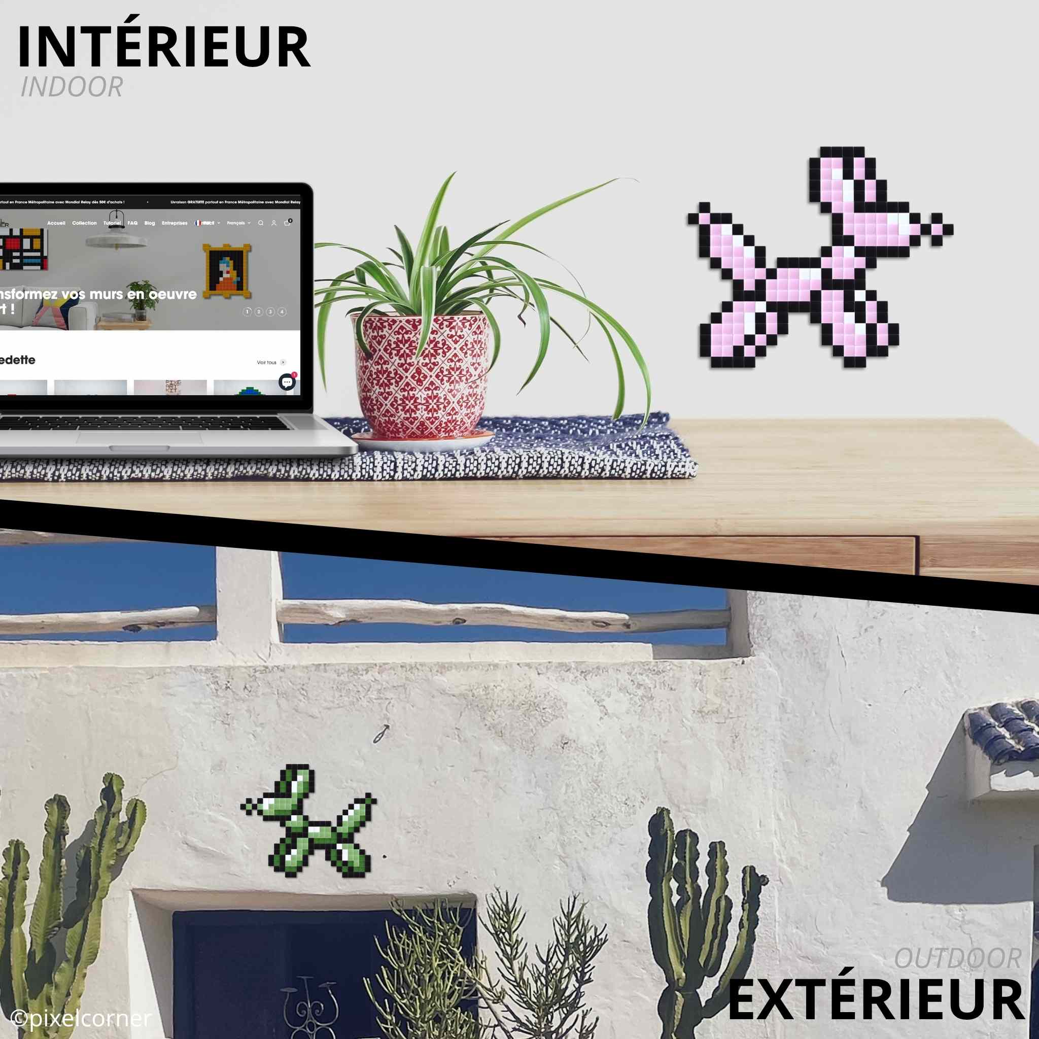 Pixel Art Kit "Balloon(s)" par Pixel Corner - Kits de loisirs créatifs