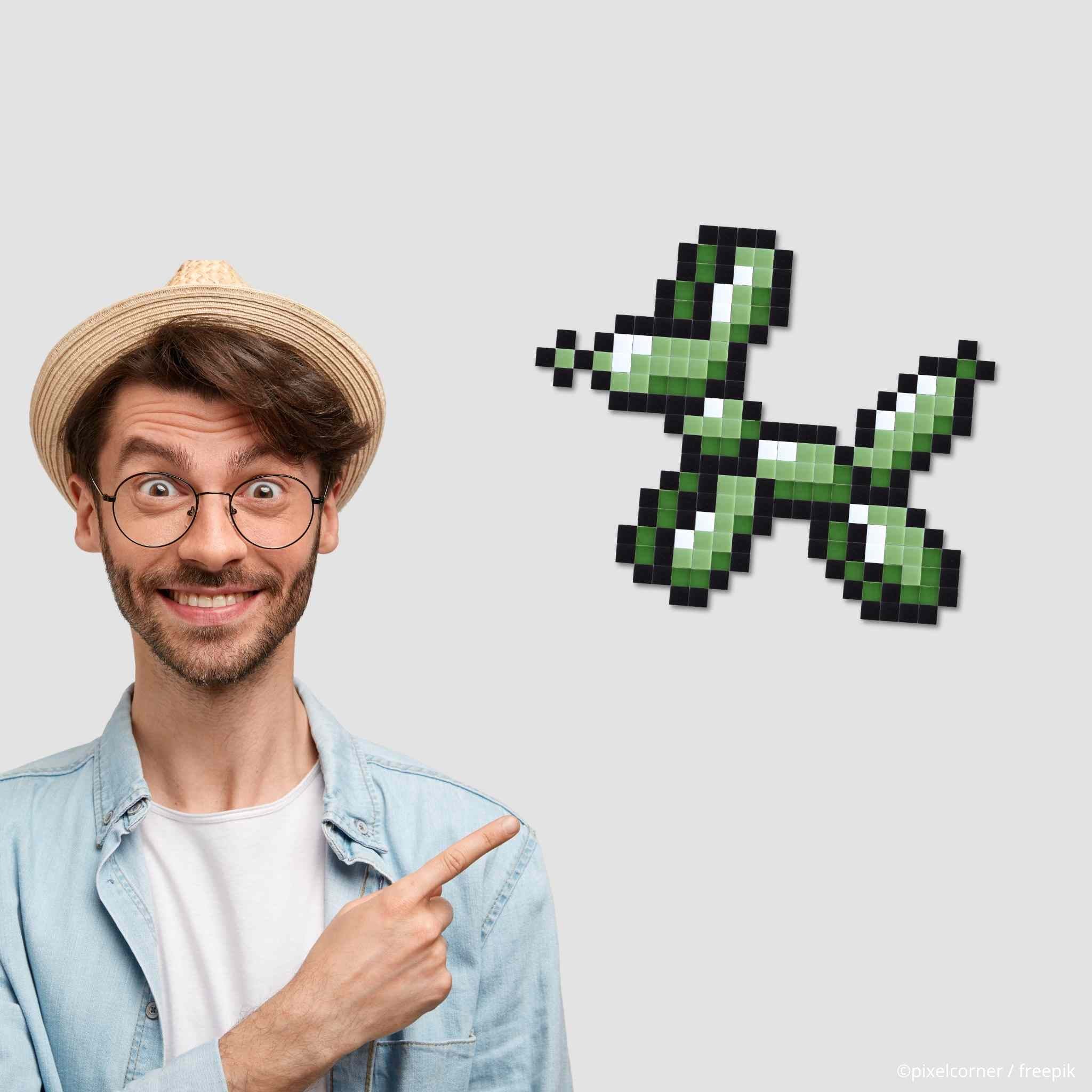 Pixel Art Kit "Balloon(s)" par Pixel Corner - Kits de loisirs créatifs