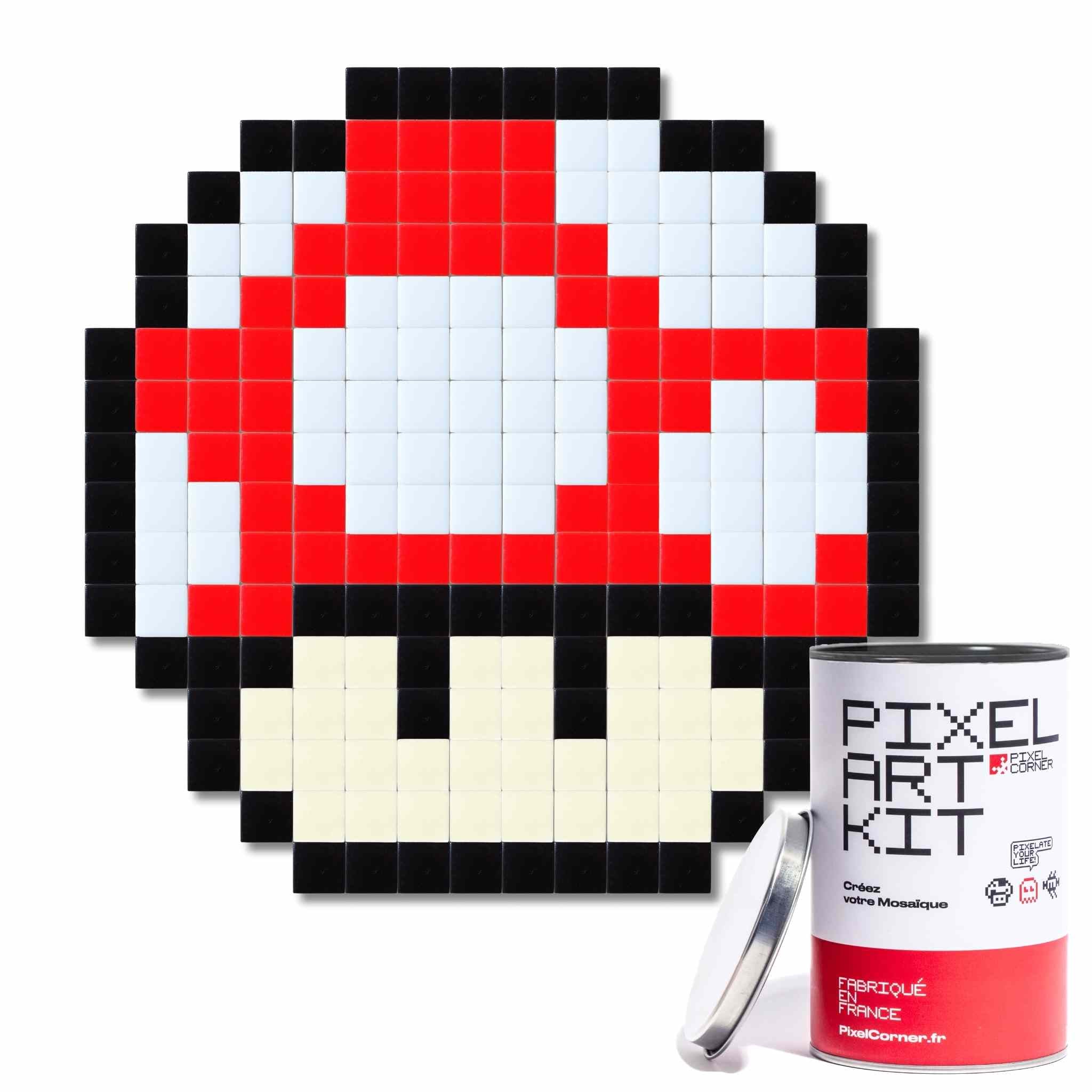 Pixel Art Kit "Big Shroom(s)" par Pixel Corner - Kits de loisirs créatifs
