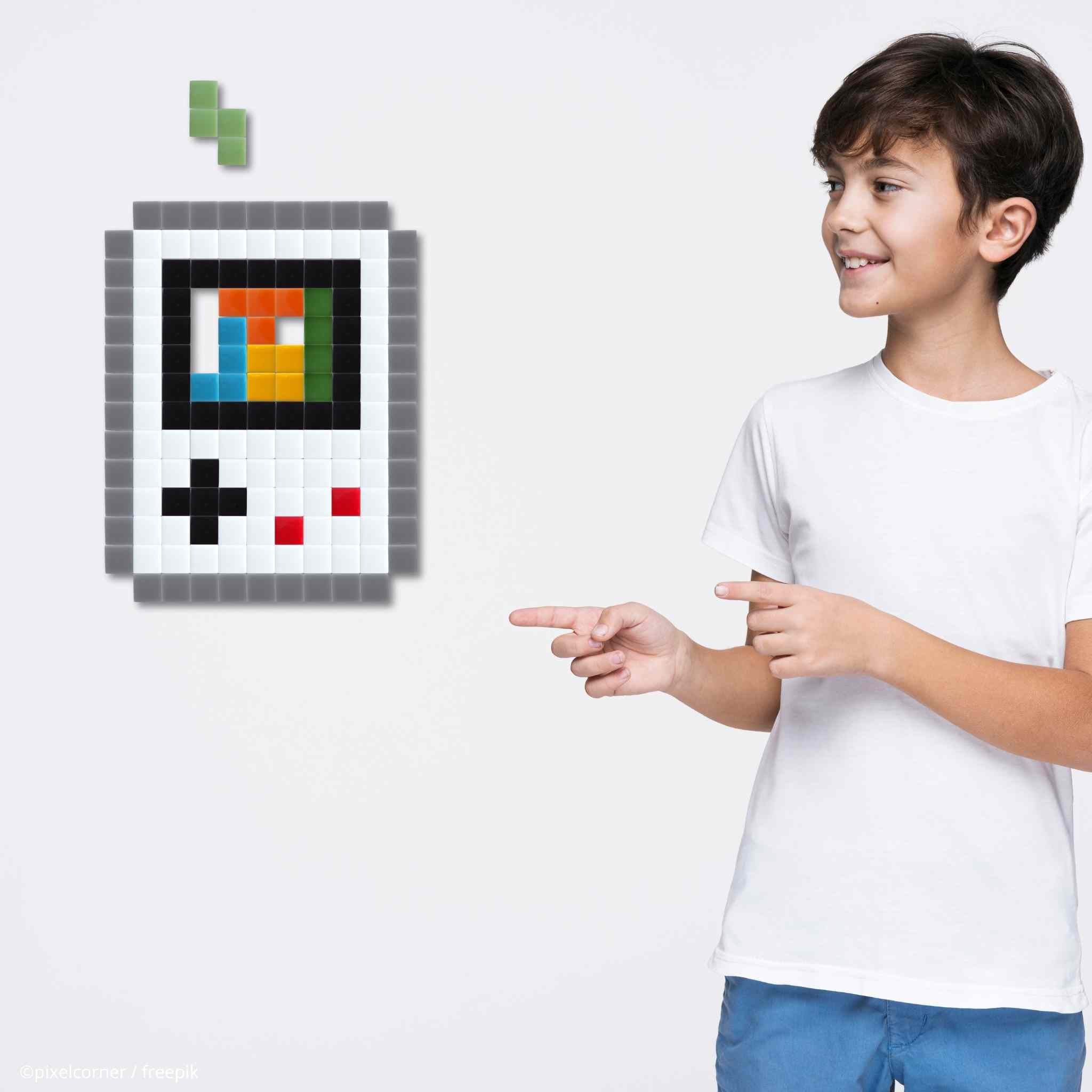Pixel Art Kit "BoyGame" par Pixel Corner - Kits de loisirs créatifs