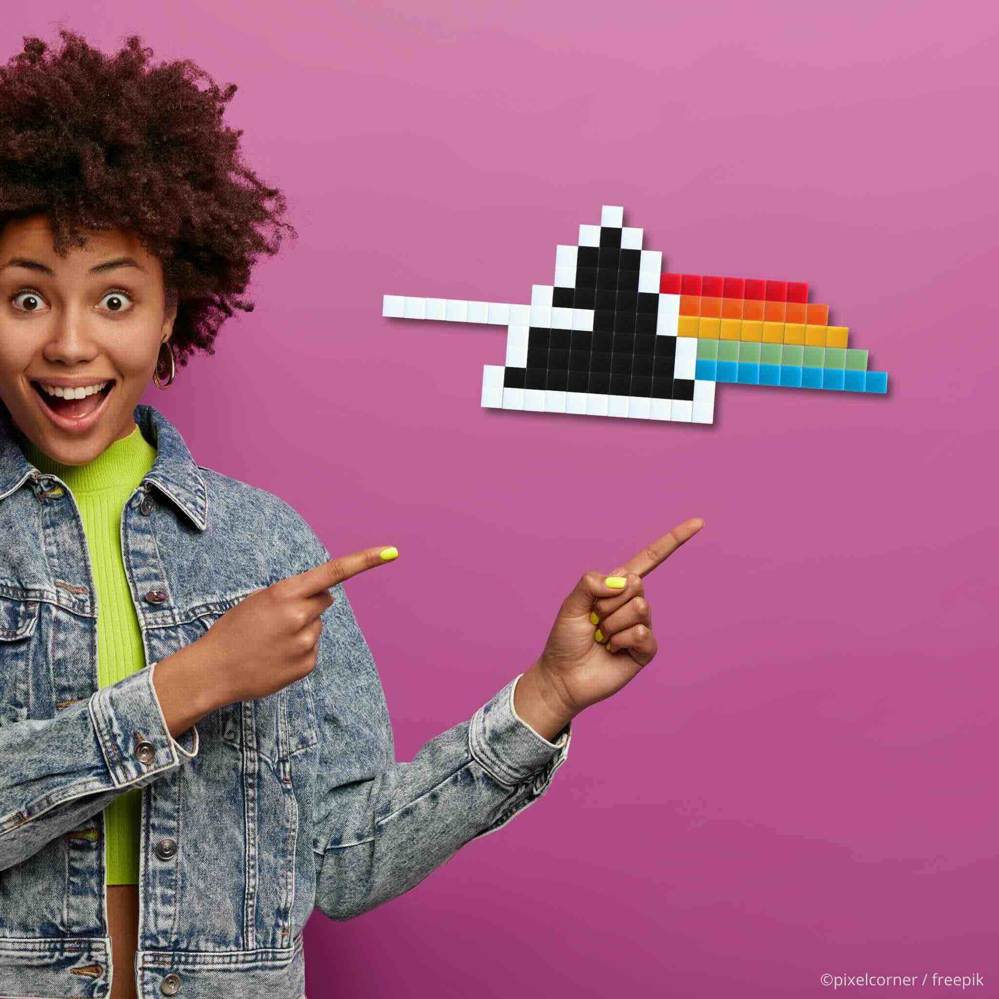 Pixel Art Kit "Dark Side" par Pixel Corner - Kits de loisirs créatifs