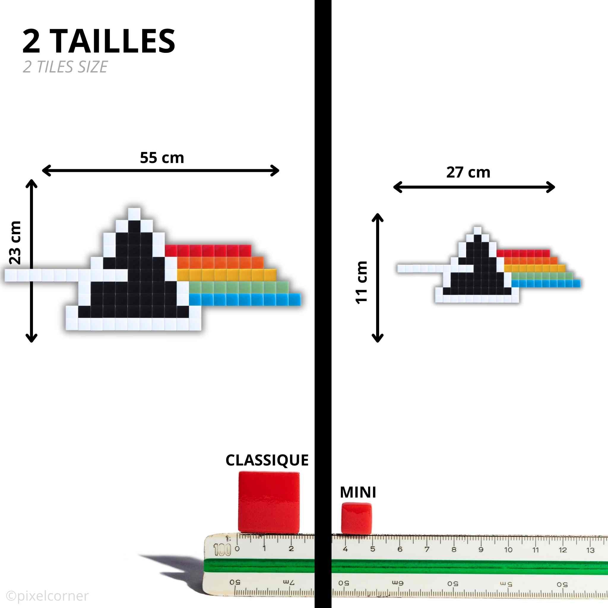 Pixel Art Kit "Dark Side" par Pixel Corner - Kits de loisirs créatifs