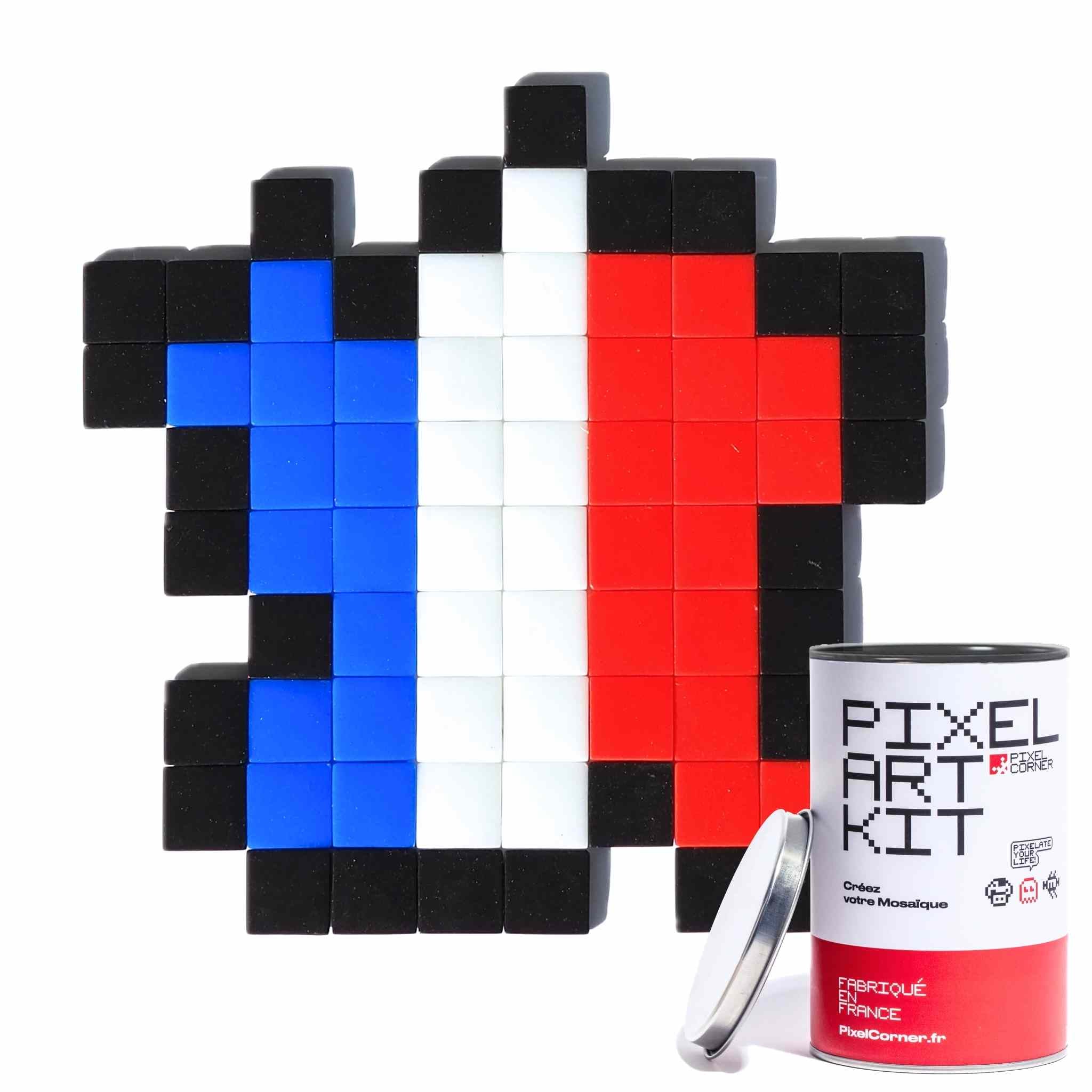Pixel Art Kit "Douce France" par Pixel Corner - Kits de loisirs créatifs
