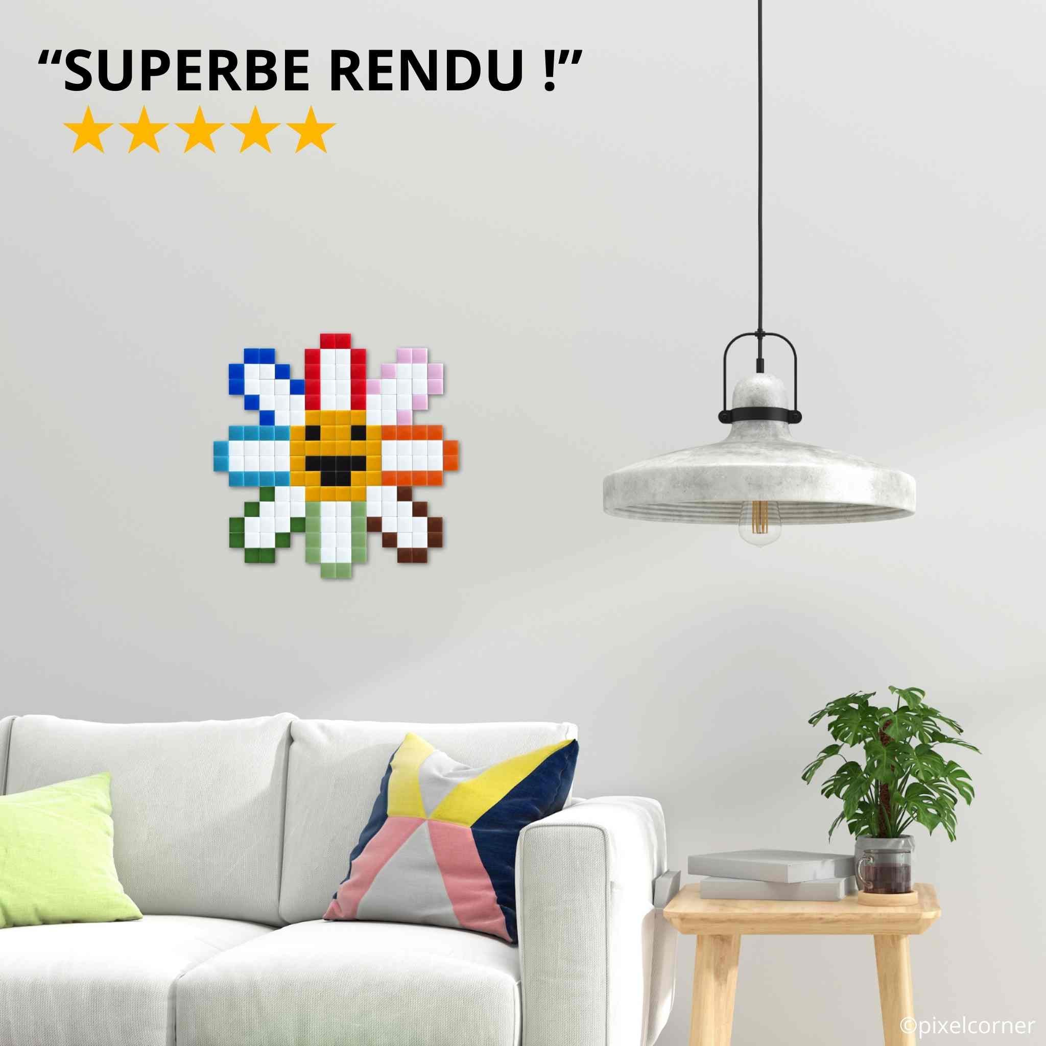 Pixel Art Kit - Flower(s) par Pixel Corner - Kits de loisirs créatifs