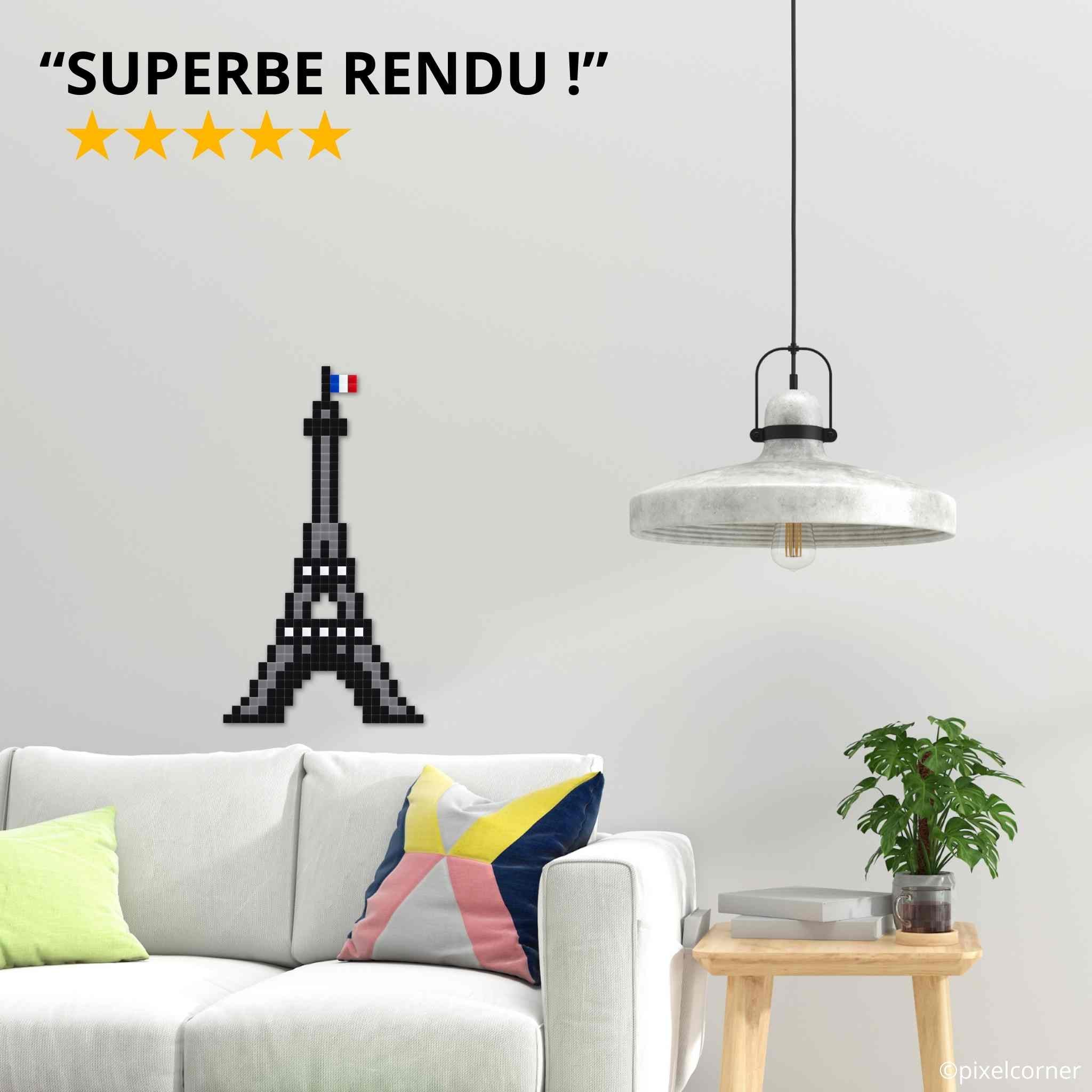 Pixel Art Kit "La Dame de Fer" par Pixel Corner - Kits de loisirs créatifs