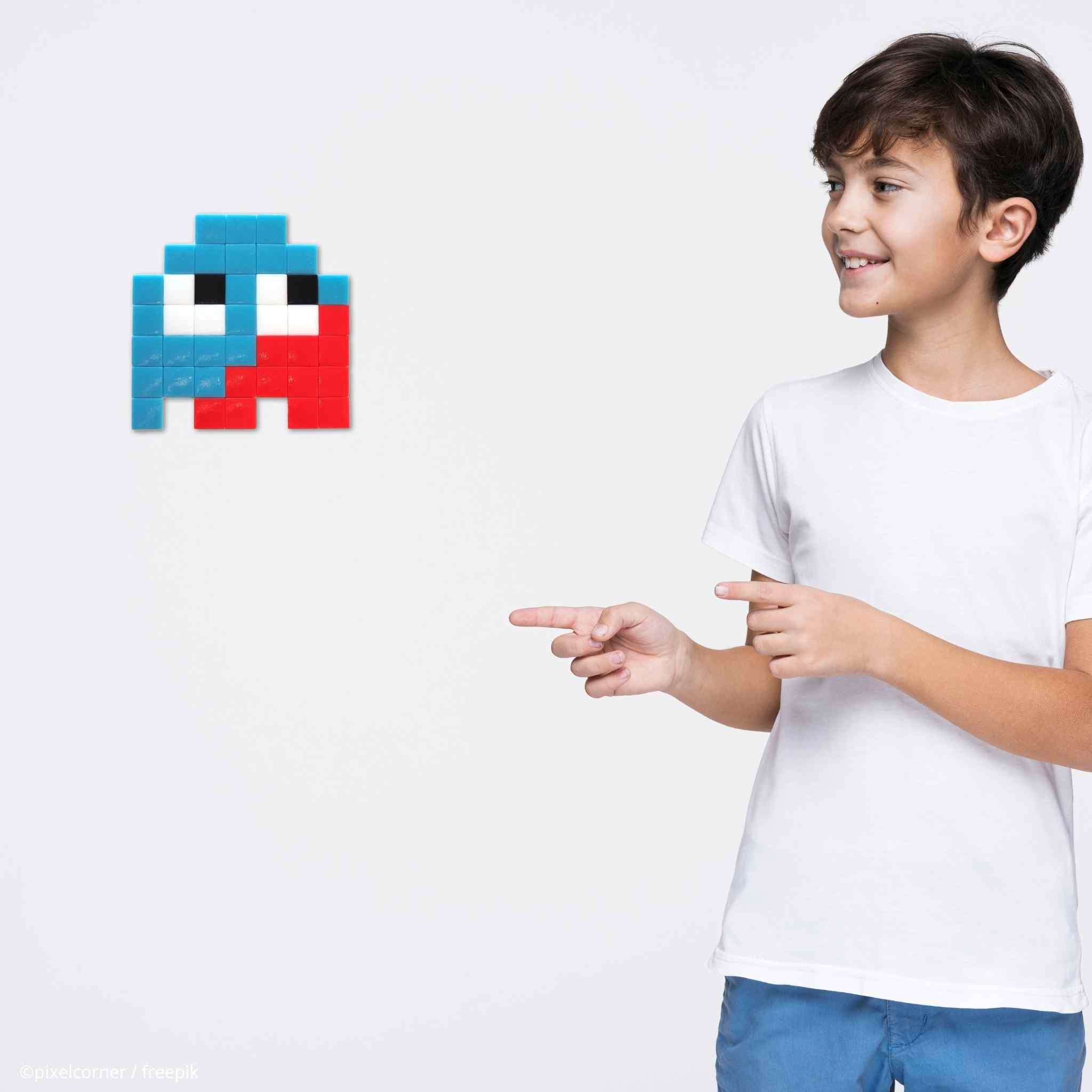 Pixel Art Kit "Les Gloomie(s) - DuoTone" par Pixel Corner - Kits de loisirs créatifs