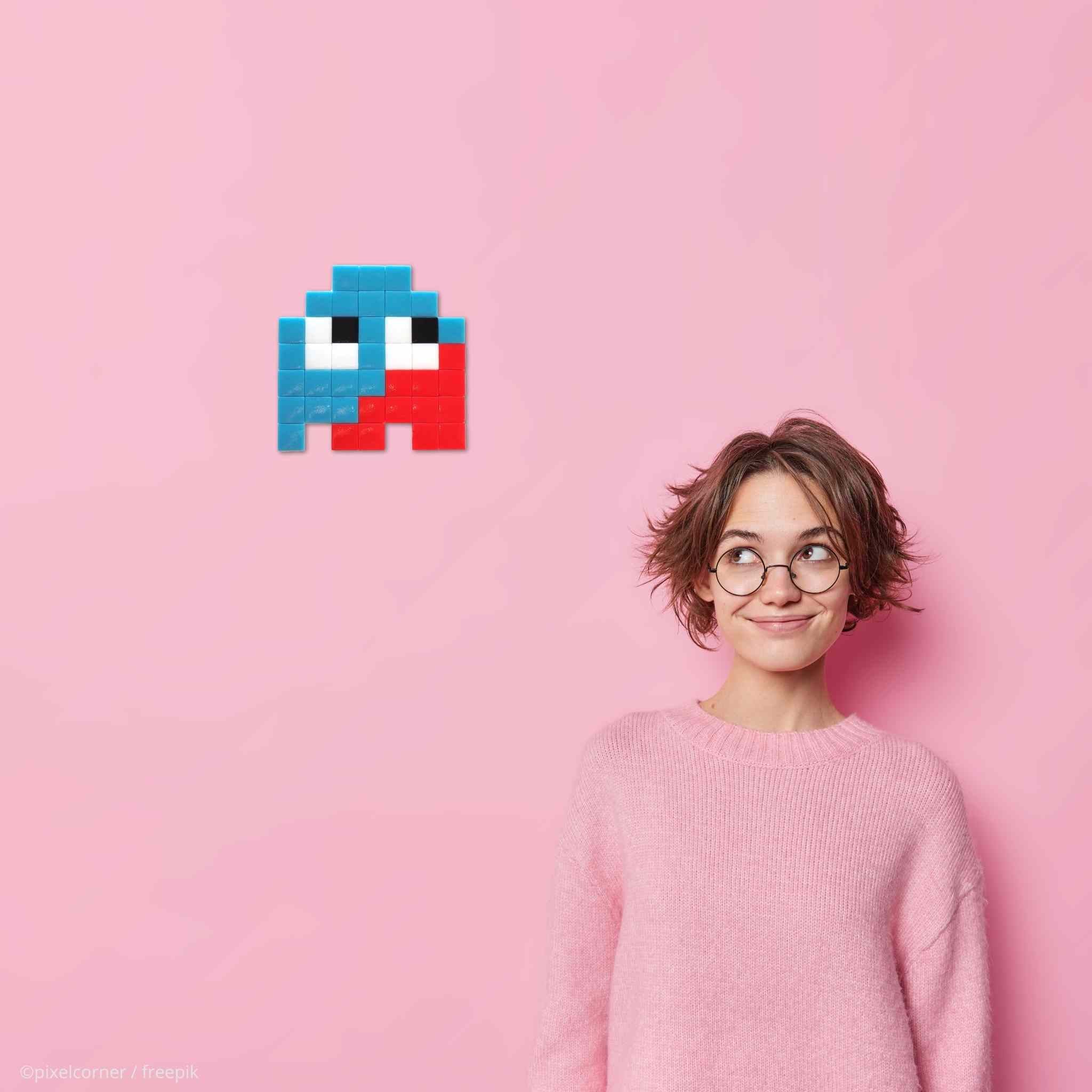 Pixel Art Kit "Les Gloomie(s) - DuoTone" par Pixel Corner - Kits de loisirs créatifs