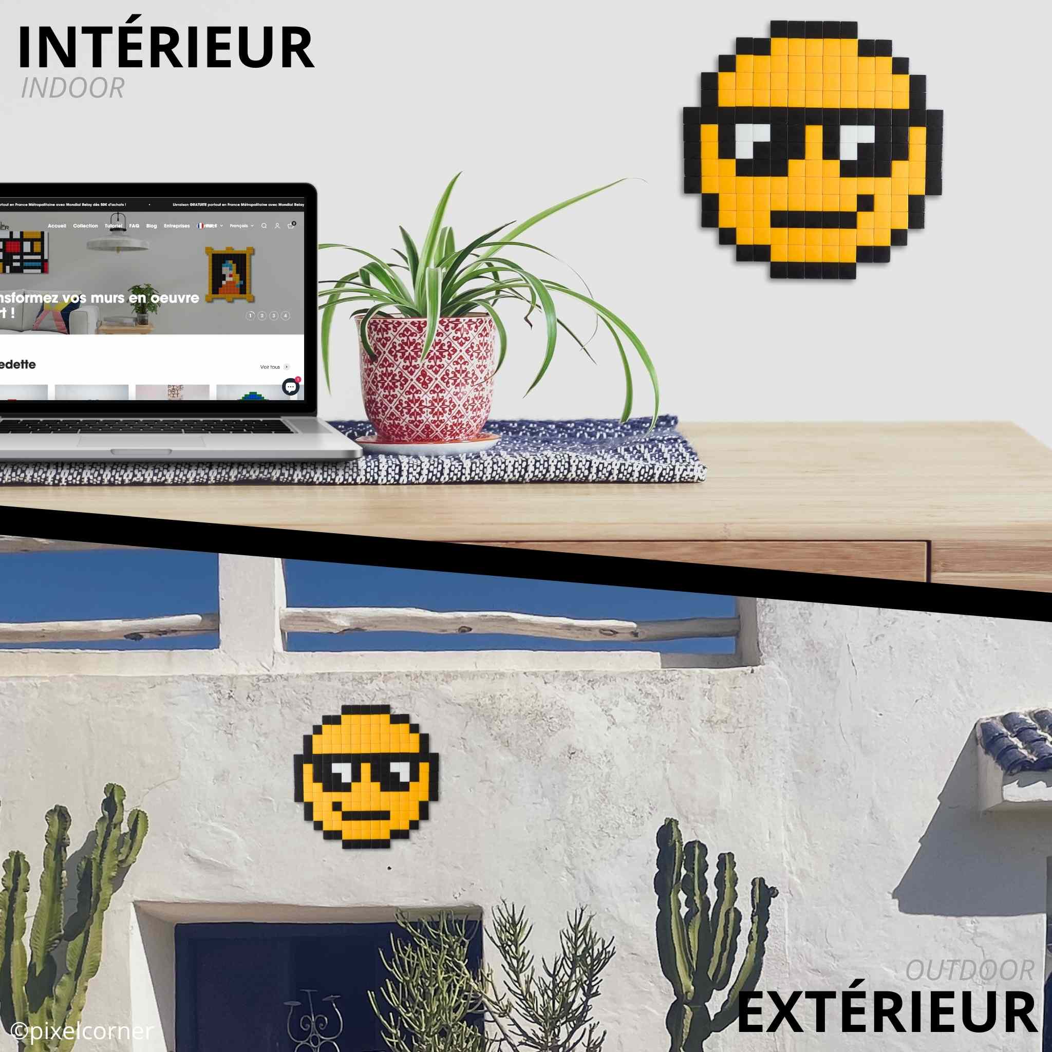 Pixel Art Kit "Les Moji(s)" par Pixel Corner - Kits de loisirs créatifs