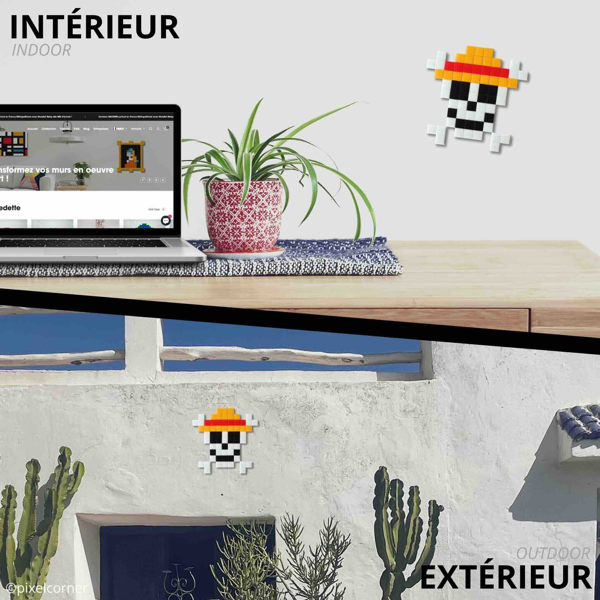 Pixel Art Kit "One Pirate" par Pixel Corner - Kits de loisirs créatifs