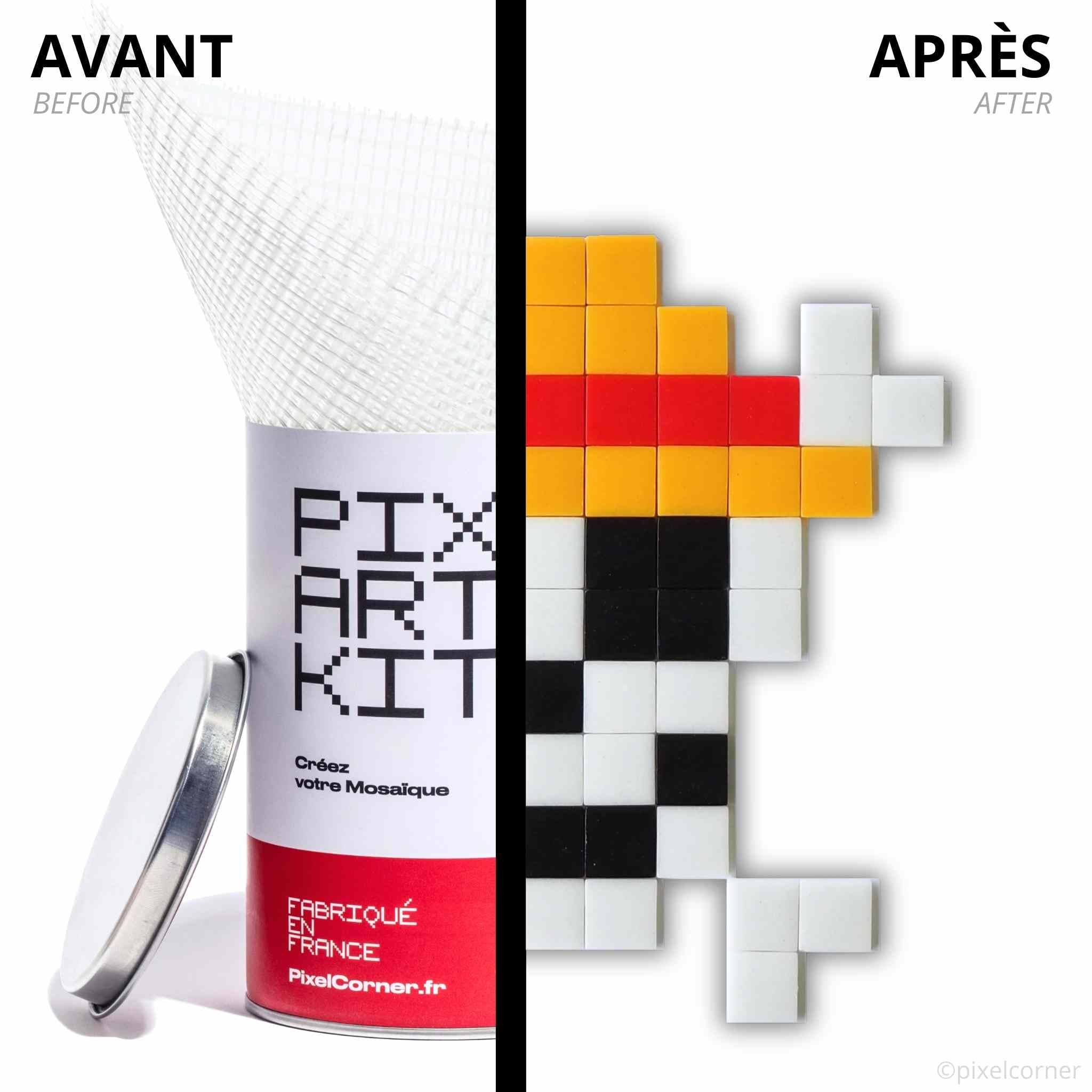 Pixel Art Kit "One Pirate" par Pixel Corner - Kits de loisirs créatifs