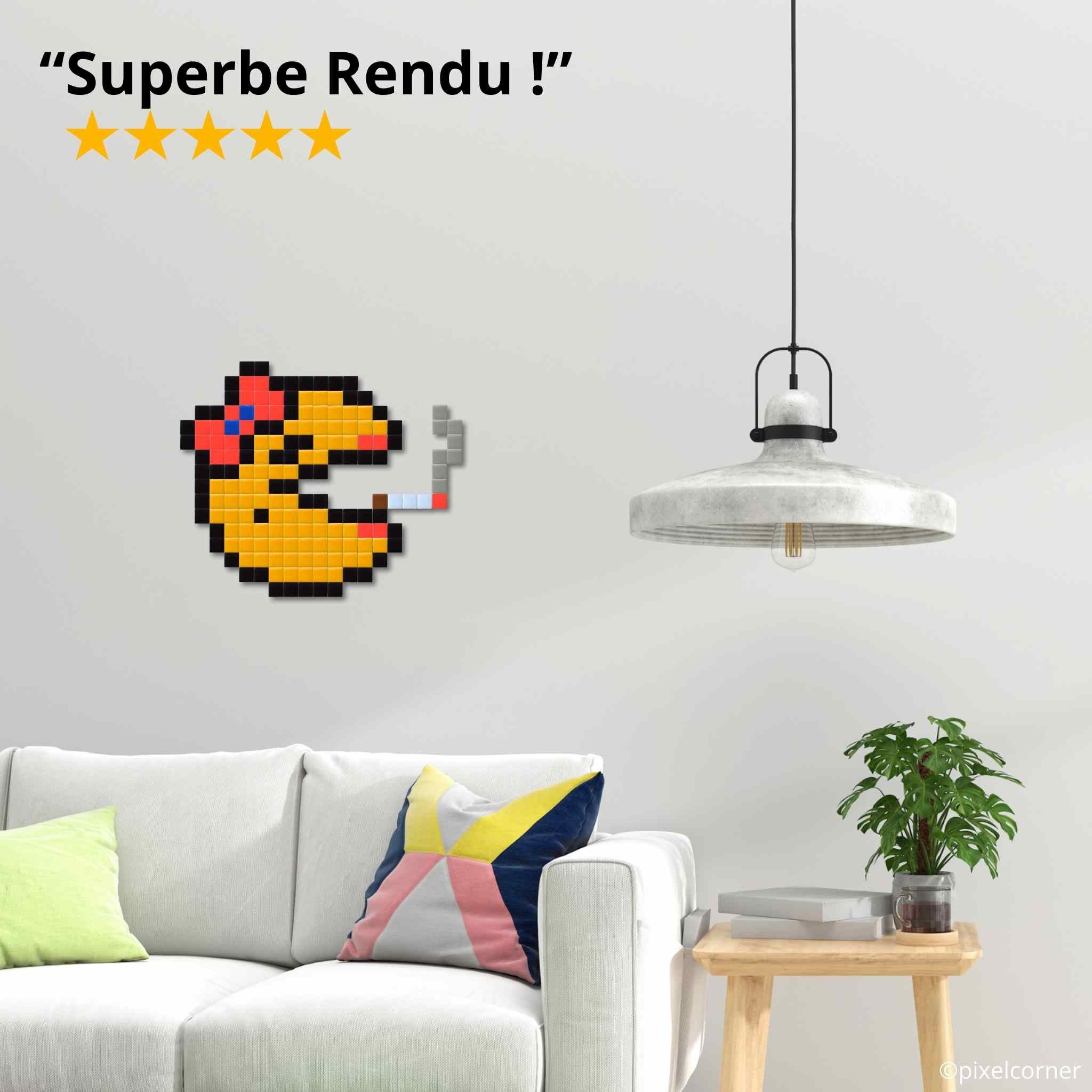 Pixel Art Kit "Pac-Gole" par Pixel Corner - Kits de loisirs créatifs