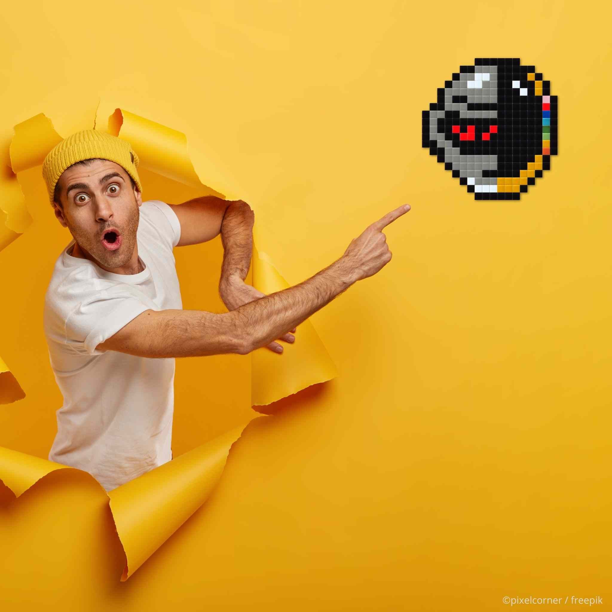Pixel Art Kit "Paft Dunk" par Pixel Corner - Kits de loisirs créatifs