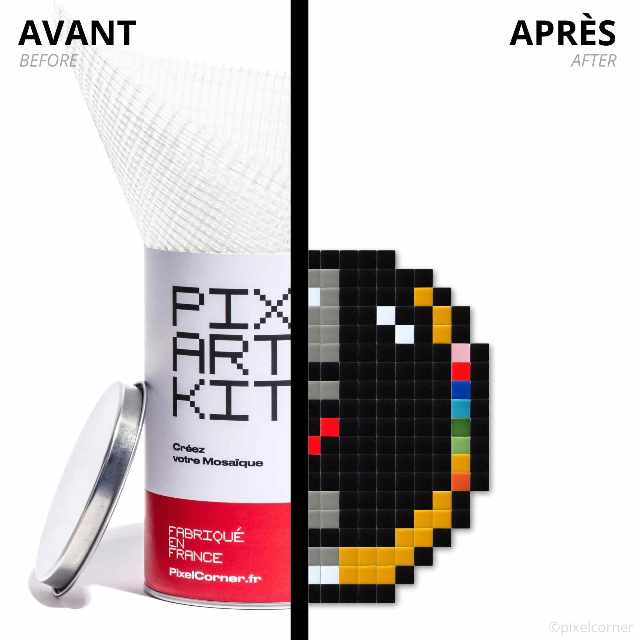 Pixel Art Kit "Paft Dunk" par Pixel Corner - Kits de loisirs créatifs