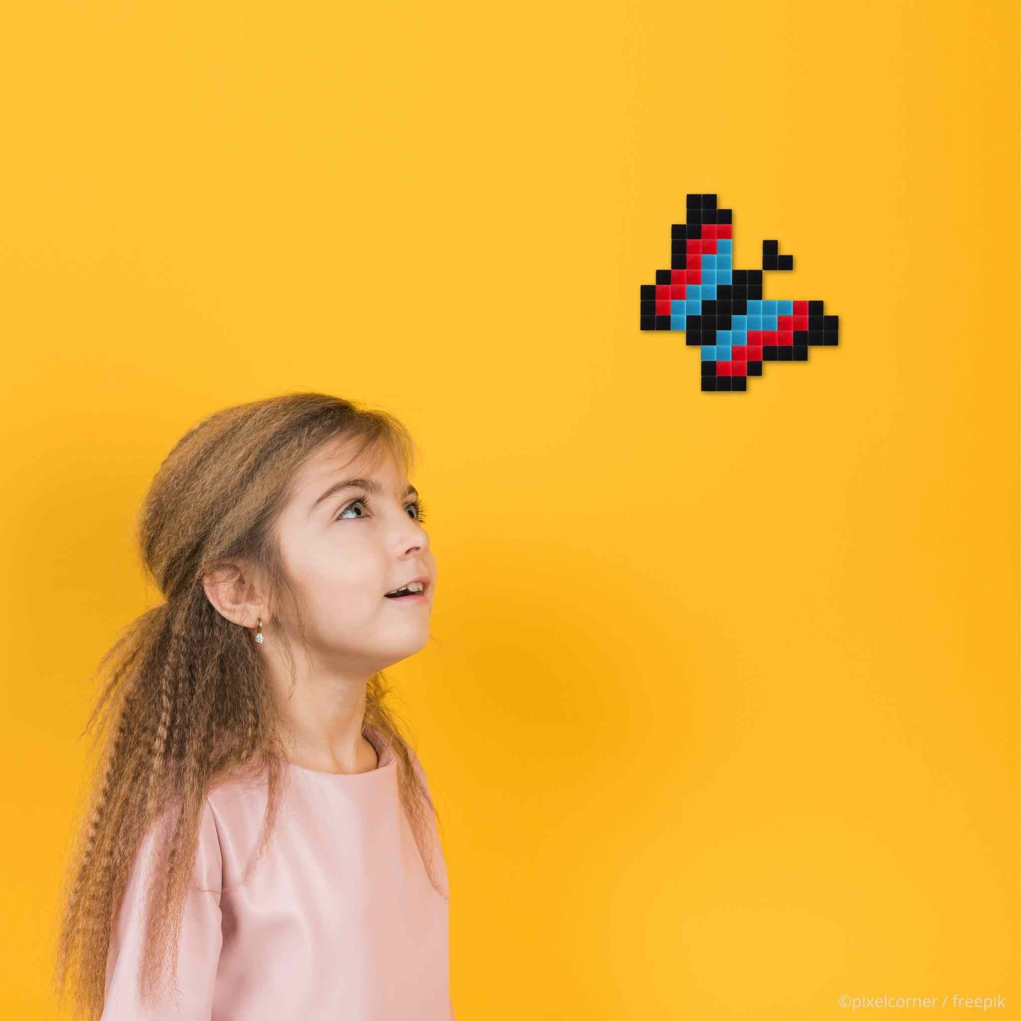 Pixel Art Kit "Papillon(s)" par Pixel Corner - Kits de loisirs créatifs