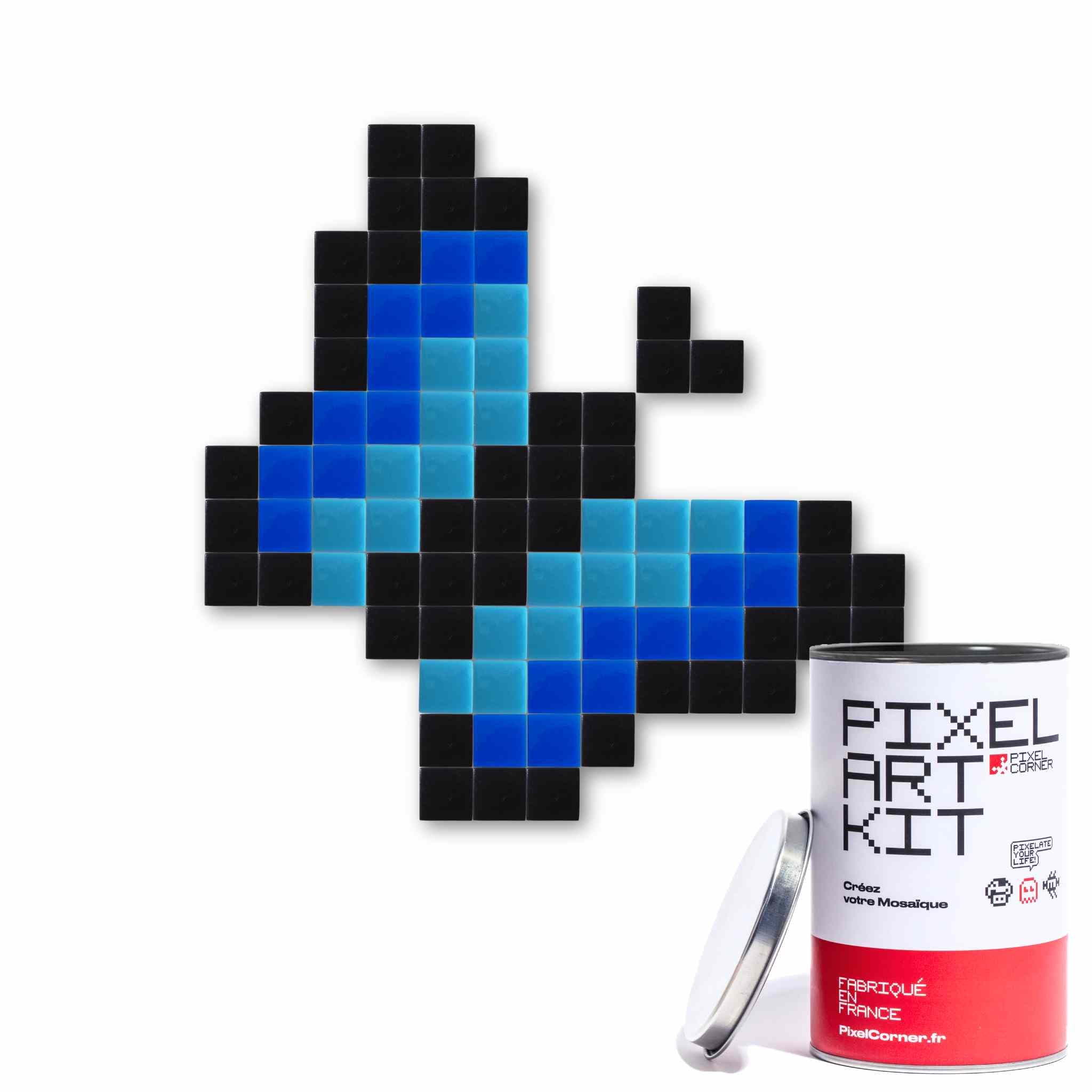 Pixel Art Kit "Papillon(s)" par Pixel Corner - Kits de loisirs créatifs