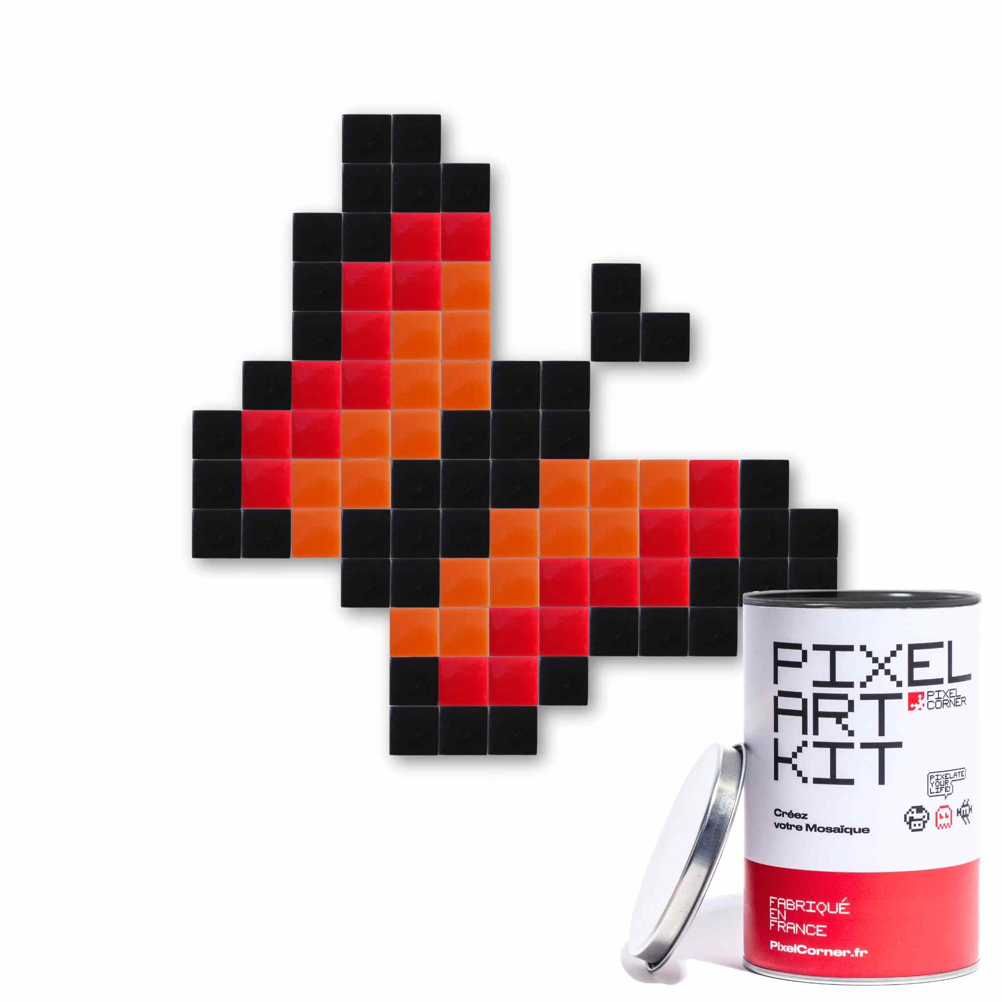Pixel Art Kit "Papillon(s)" par Pixel Corner - Kits de loisirs créatifs
