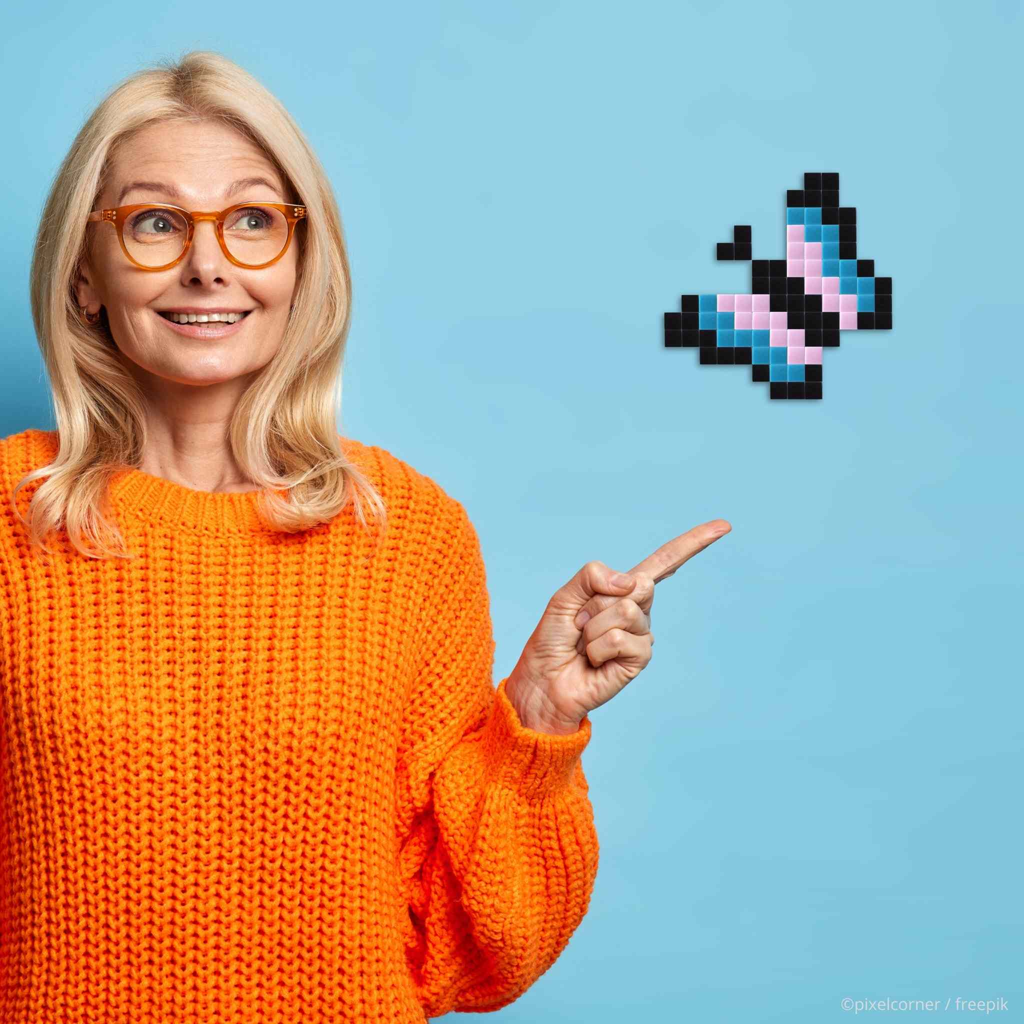 Pixel Art Kit "Papillon(s)" par Pixel Corner - Kits de loisirs créatifs