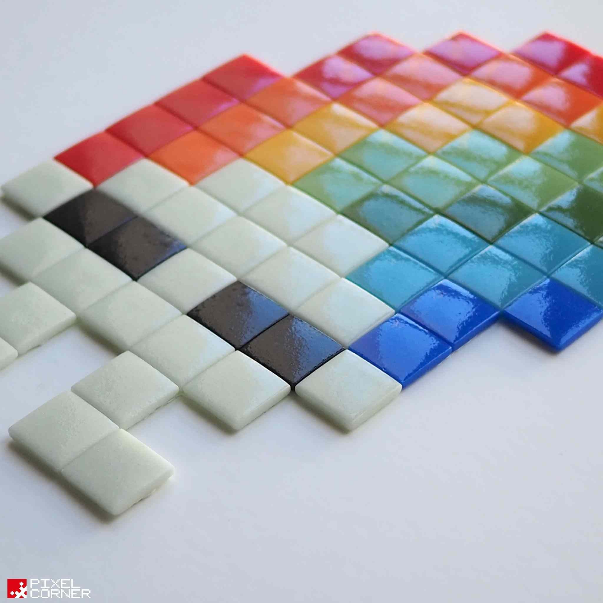 Pixel Art Kit "Rainbow in The Dark" par Pixel Corner - Kits de loisirs créatifs