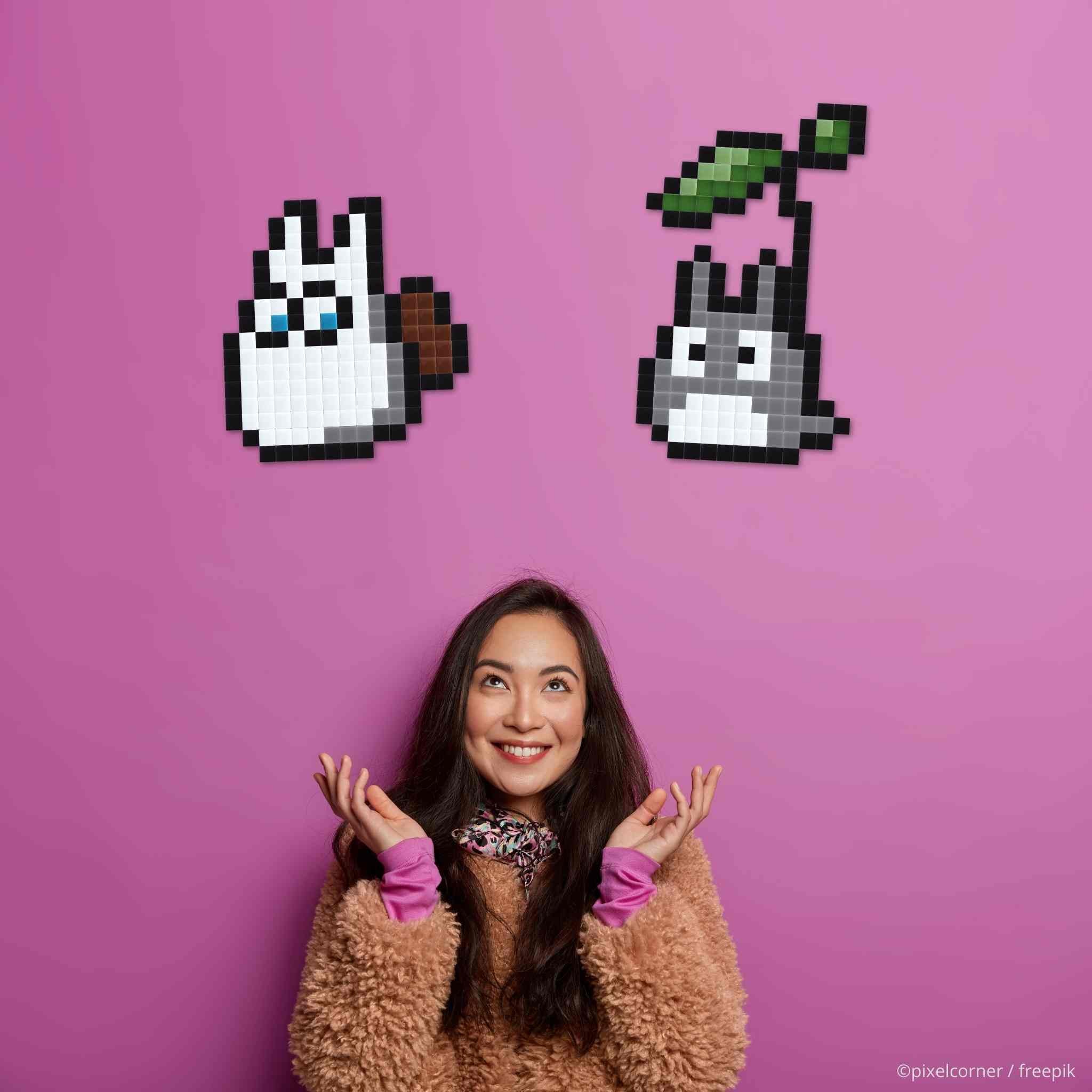 Pixel Art Kit "Rototo & Friends" par Pixel Corner - Kits de loisirs créatifs