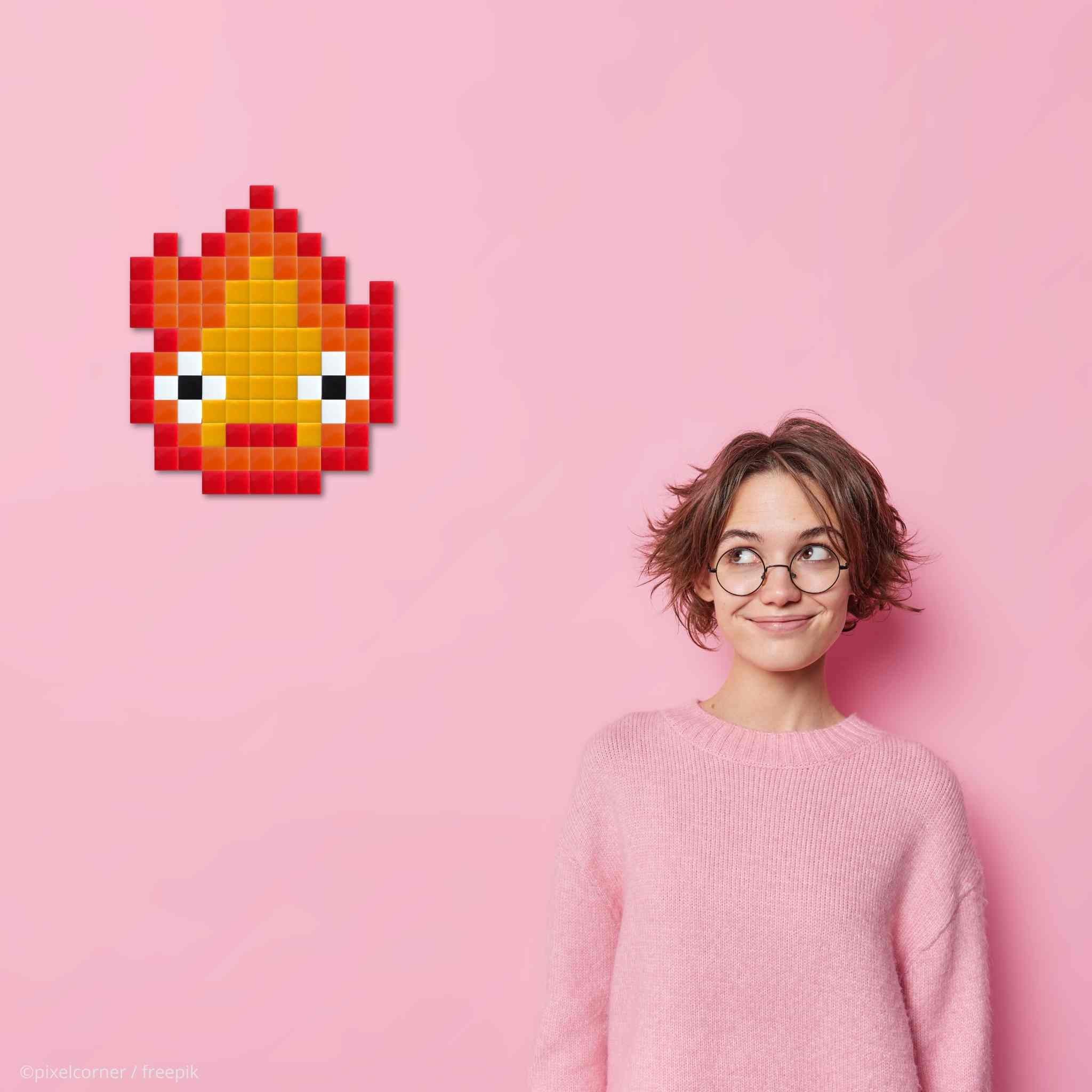 Pixel Art Kit "Sparky" par Pixel Corner - Kits de loisirs créatifs