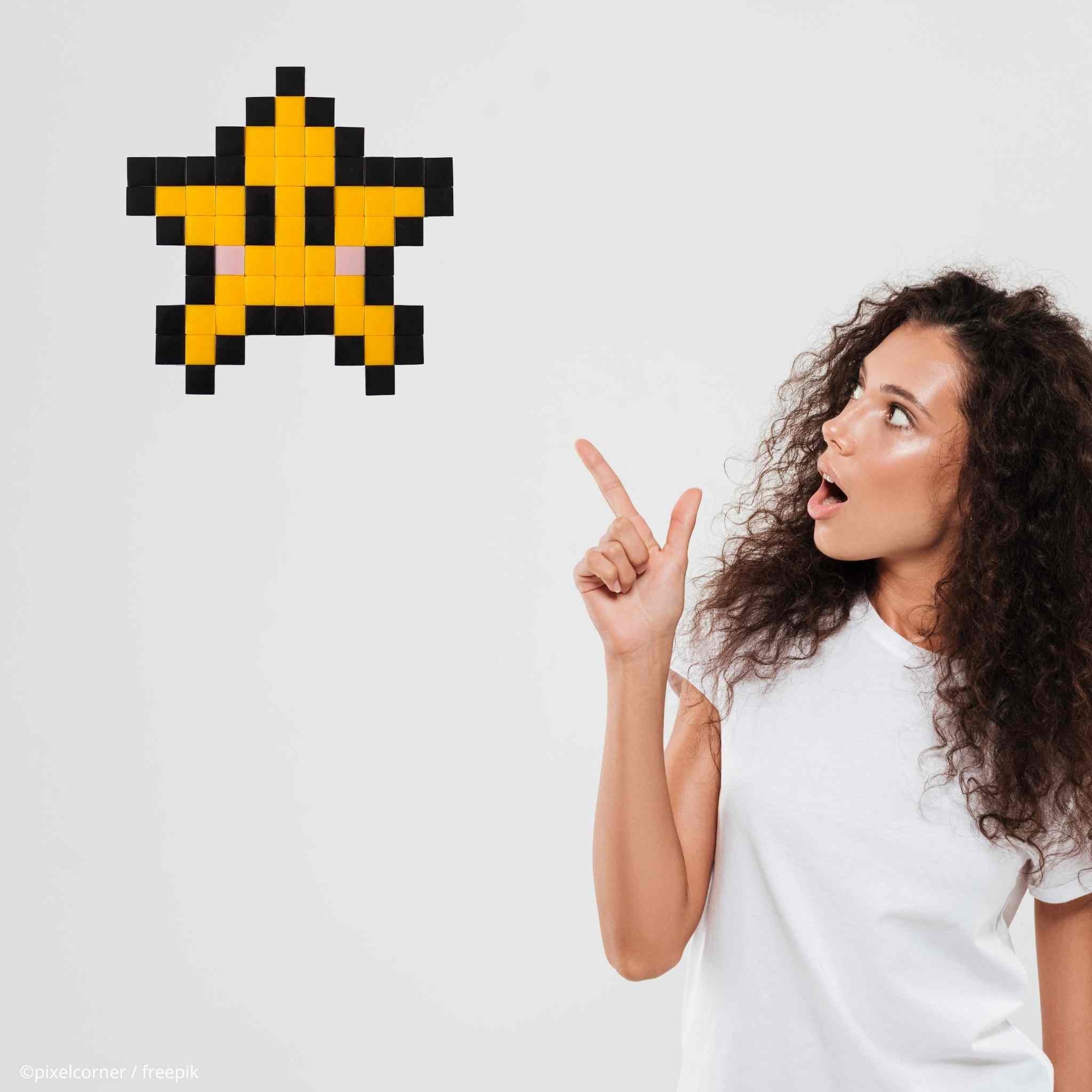 Pixel Art Kit "Starry" par Pixel Corner - Kits de loisirs créatifs