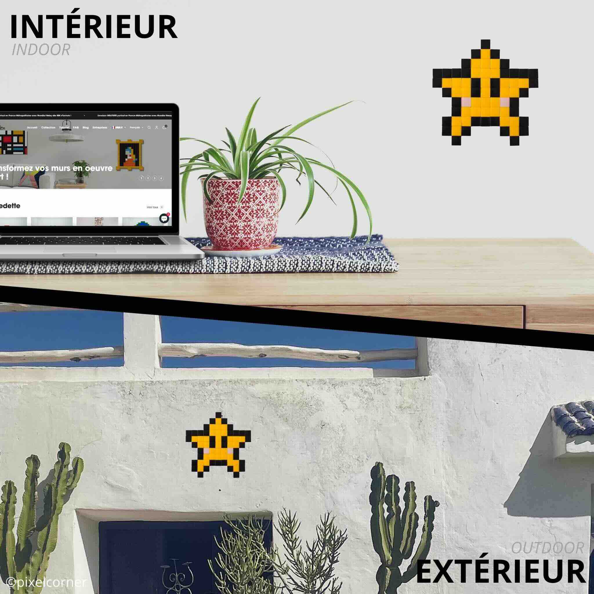 Pixel Art Kit "Starry" par Pixel Corner - Kits de loisirs créatifs