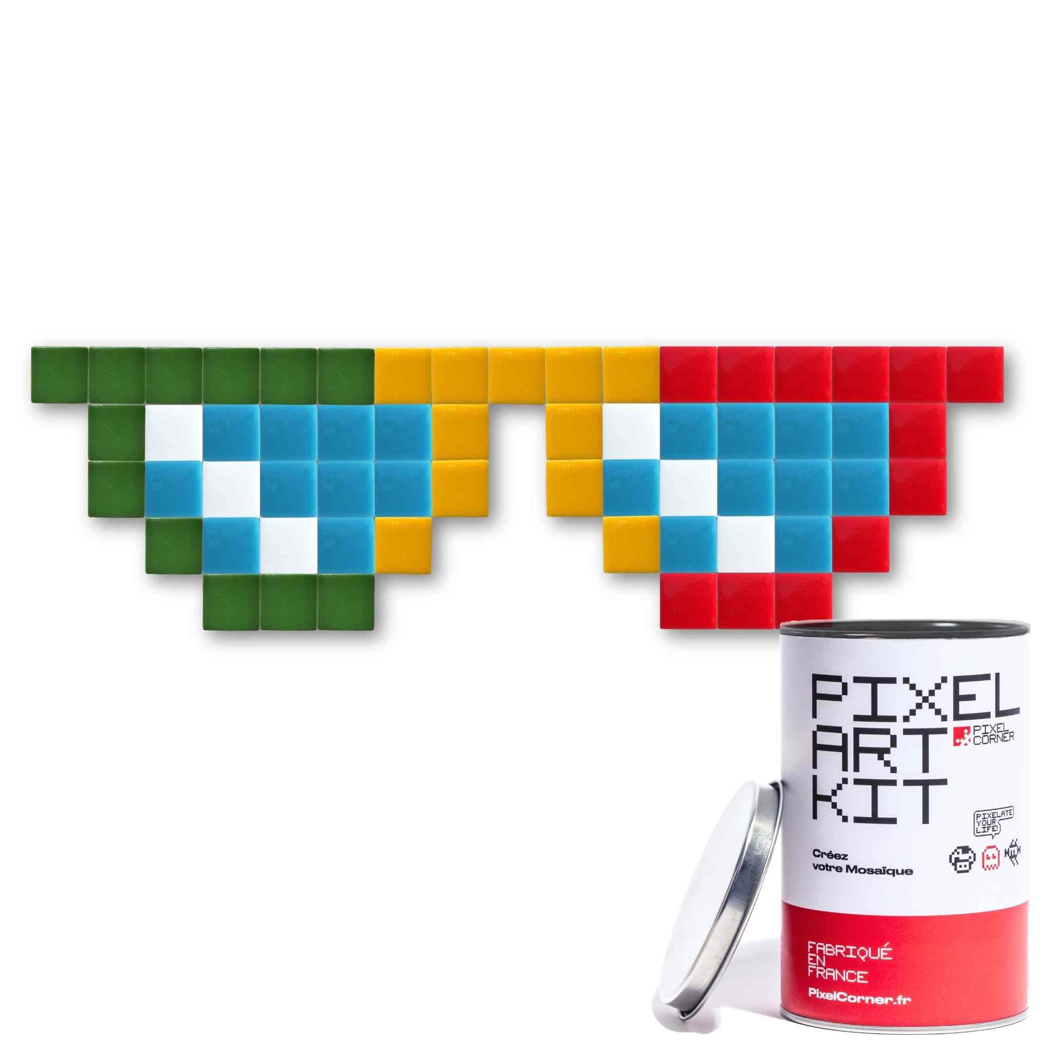 Pixel Art Kit " Sun Glazz" par Pixel Corner - Kits de loisirs créatifs