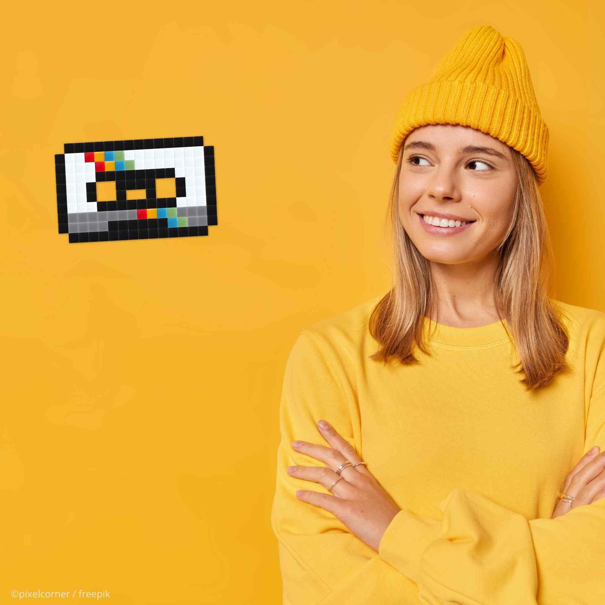 Pixel Art Kit "The Tape" par Pixel Corner - Kits de loisirs créatifs