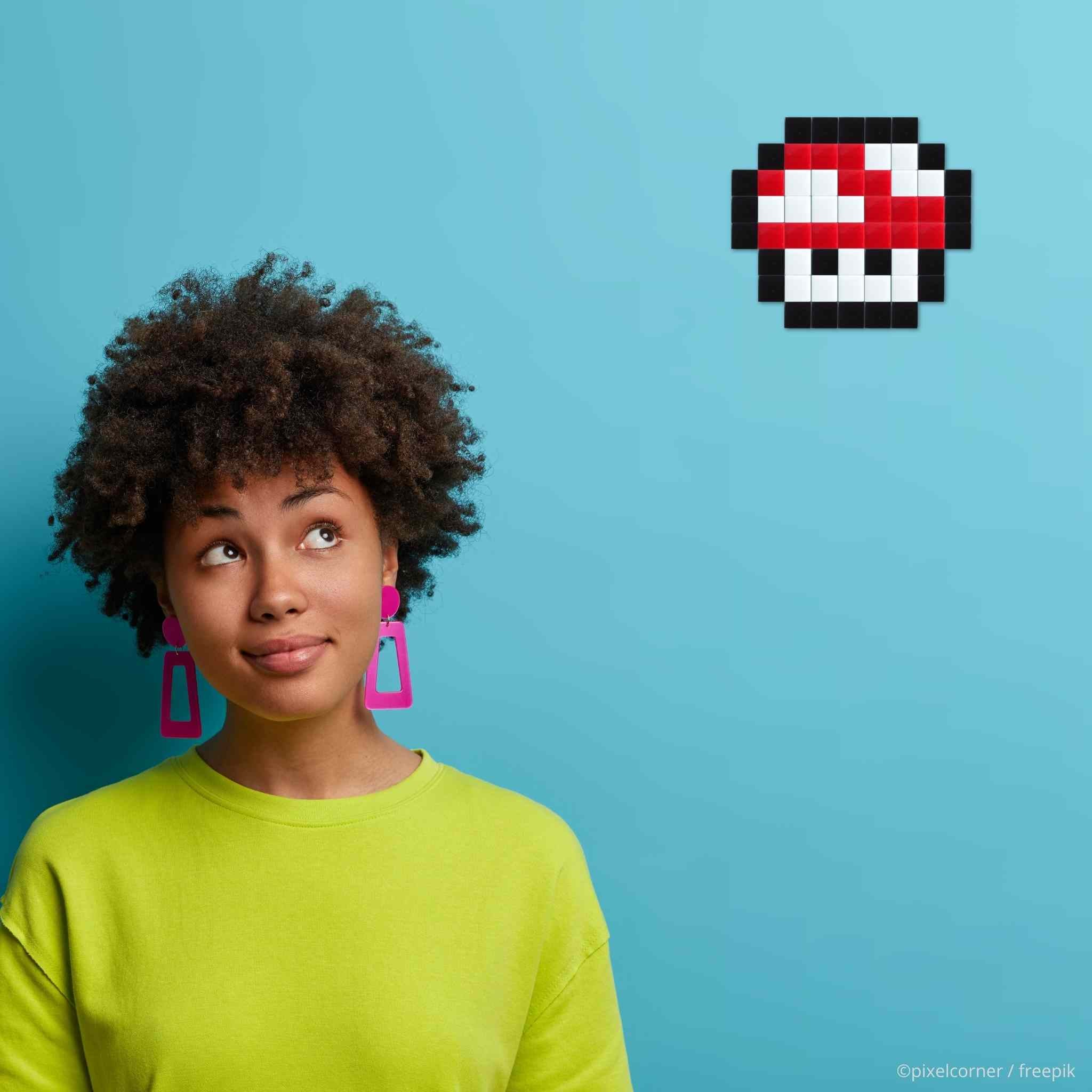 Pixel Art Kit "Tiny Shroom(s)" par Pixel Corner - Kits de loisirs créatifs