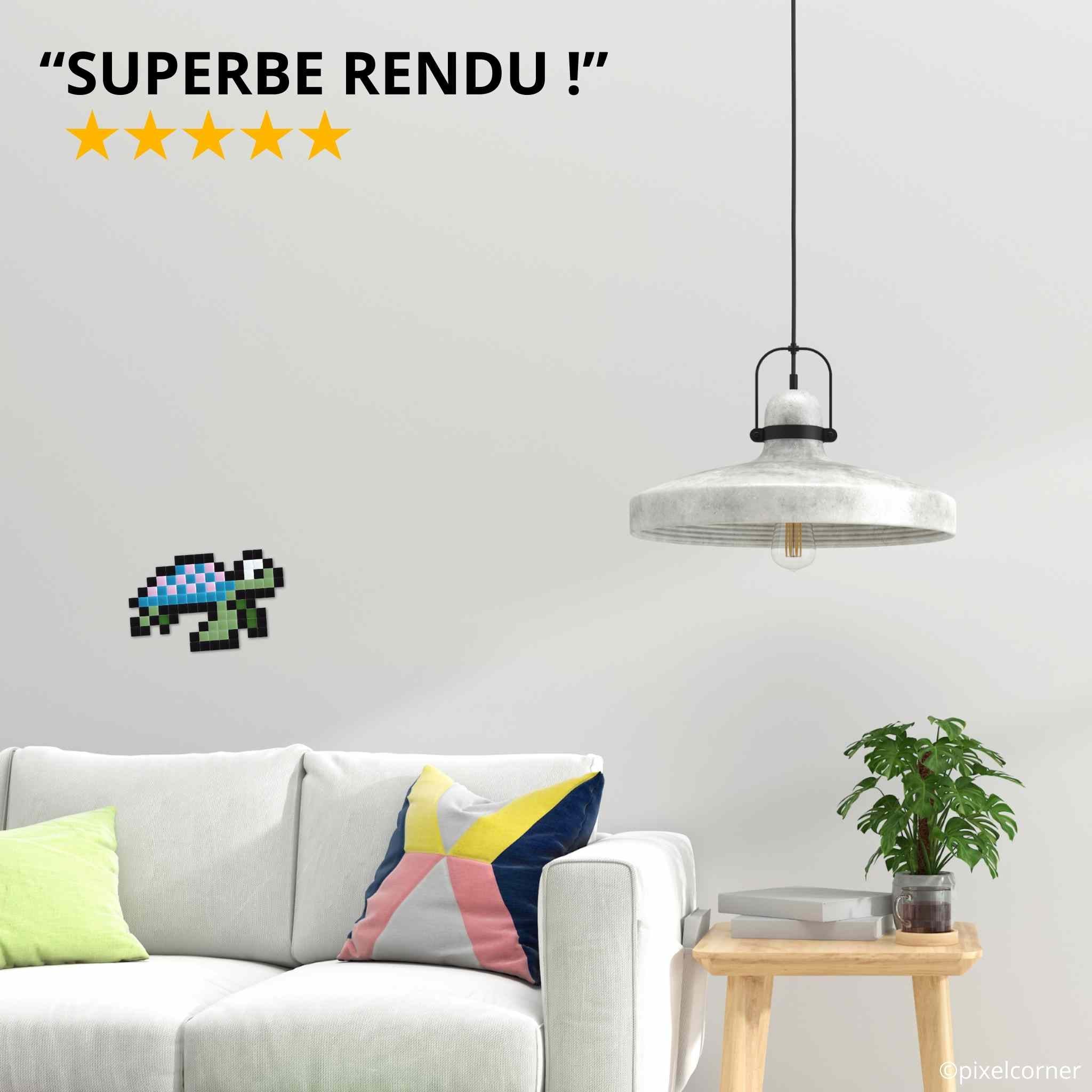 Pixel Art Kit "Tortue(s)" par Pixel Corner - Kits de loisirs créatifs
