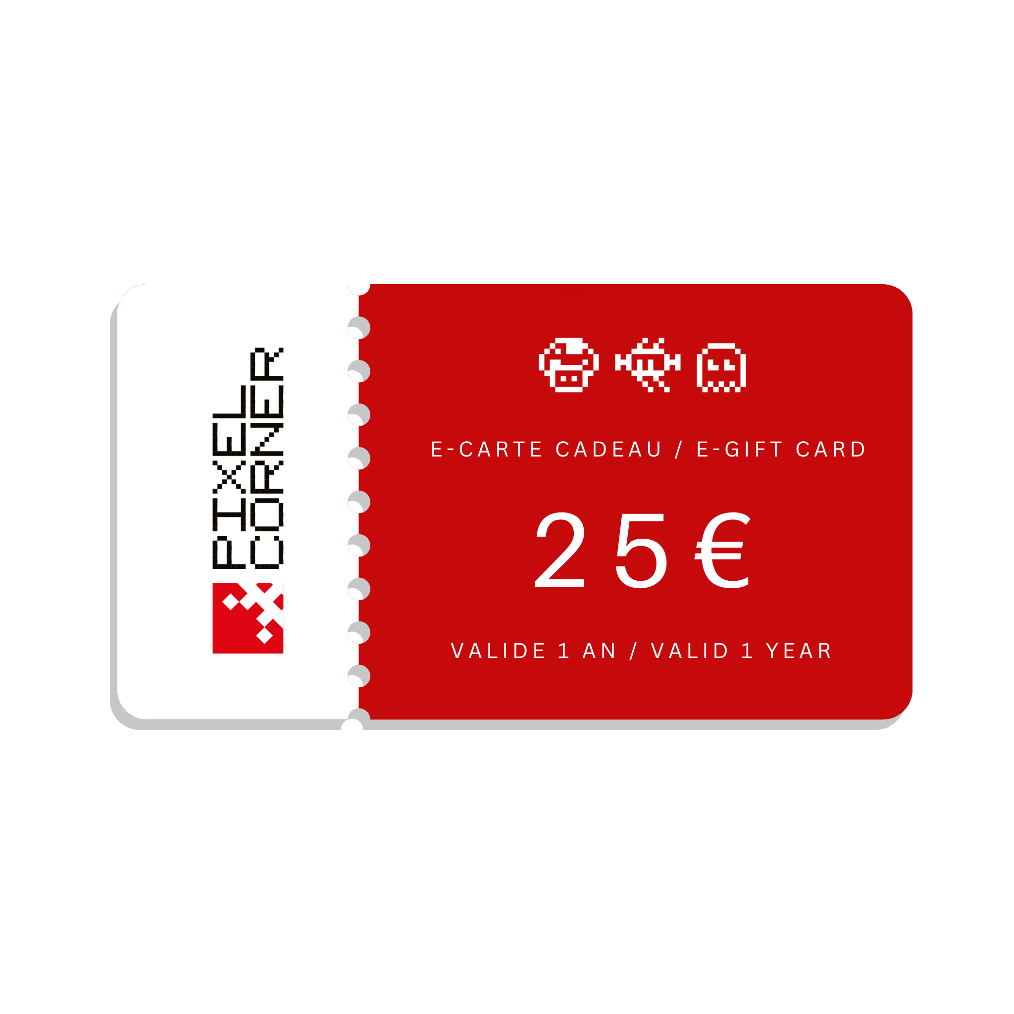 Pixel Corner - La E-Carte Cadeau par Pixel Corner - cadeau