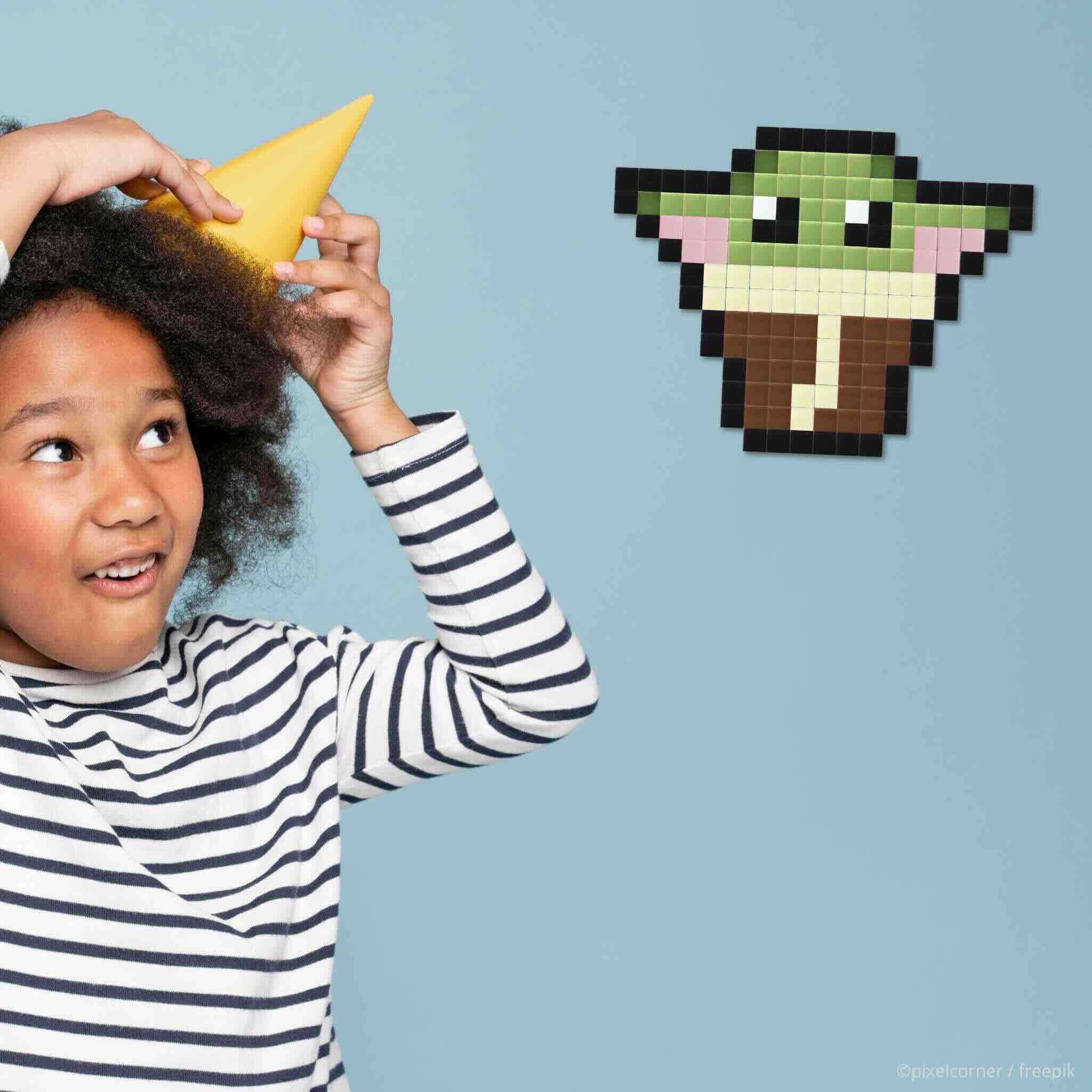 Pixel Art Kit "Baba Yodi" par Pixel Corner - Kits de loisirs créatifs