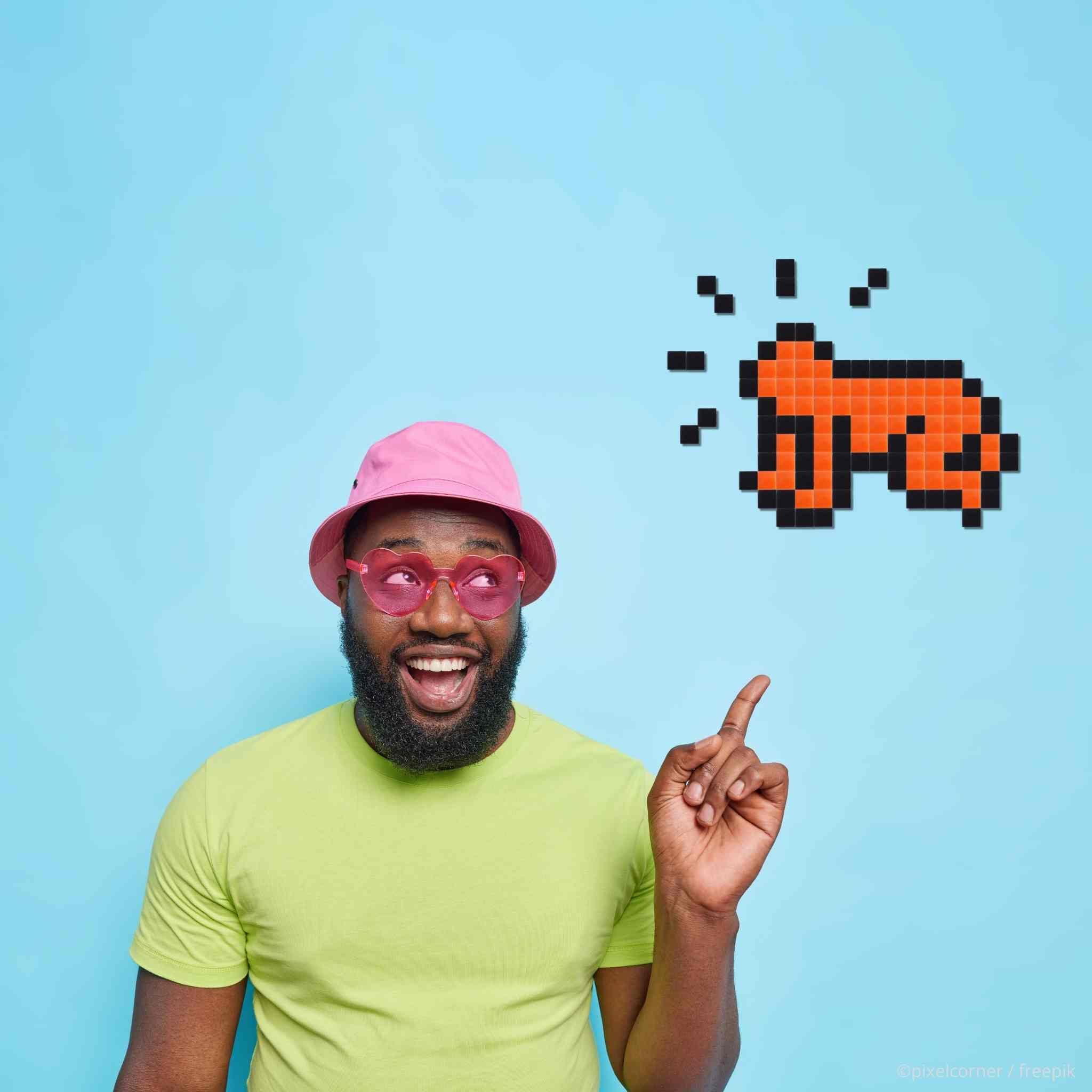 Pixel Art Kit "Baby Kiff" par Pixel Corner - Kits de loisirs créatifs