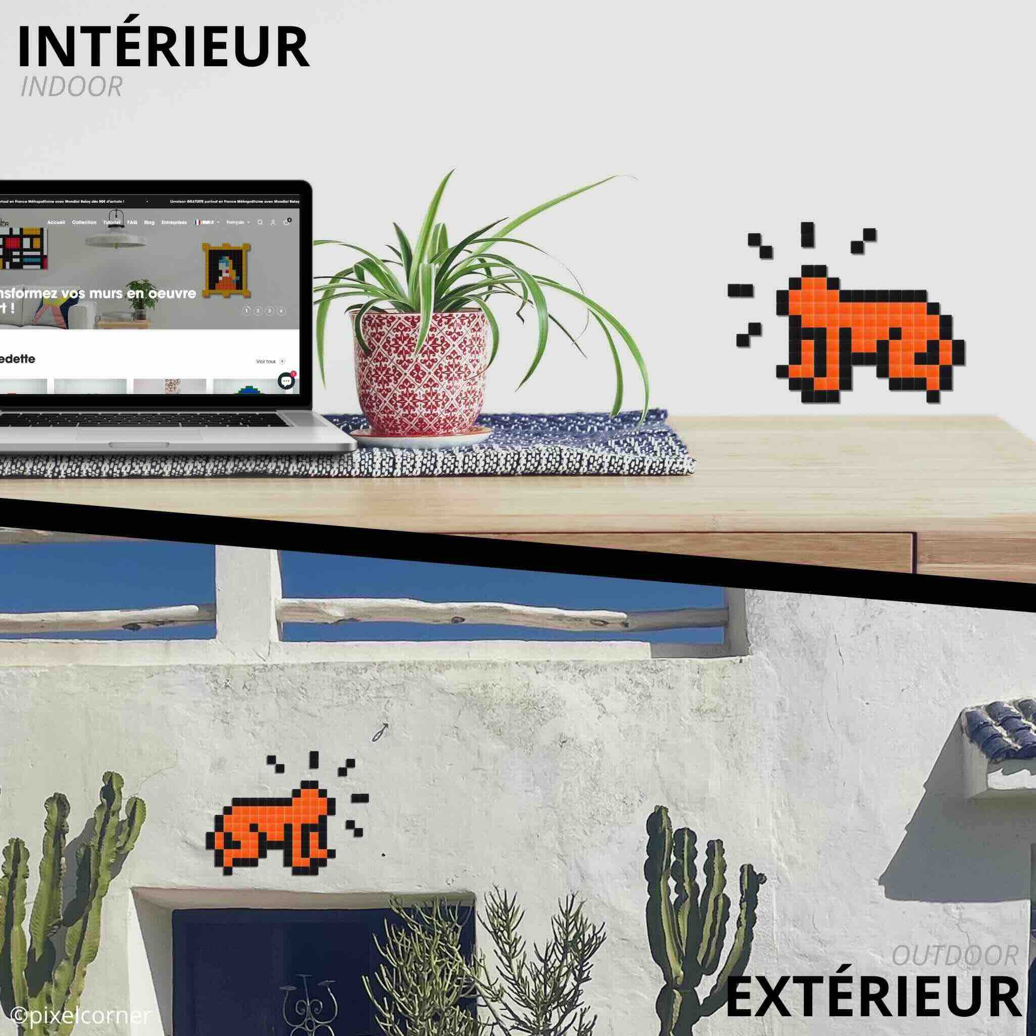 Pixel Art Kit "Baby Kiff" par Pixel Corner - Kits de loisirs créatifs