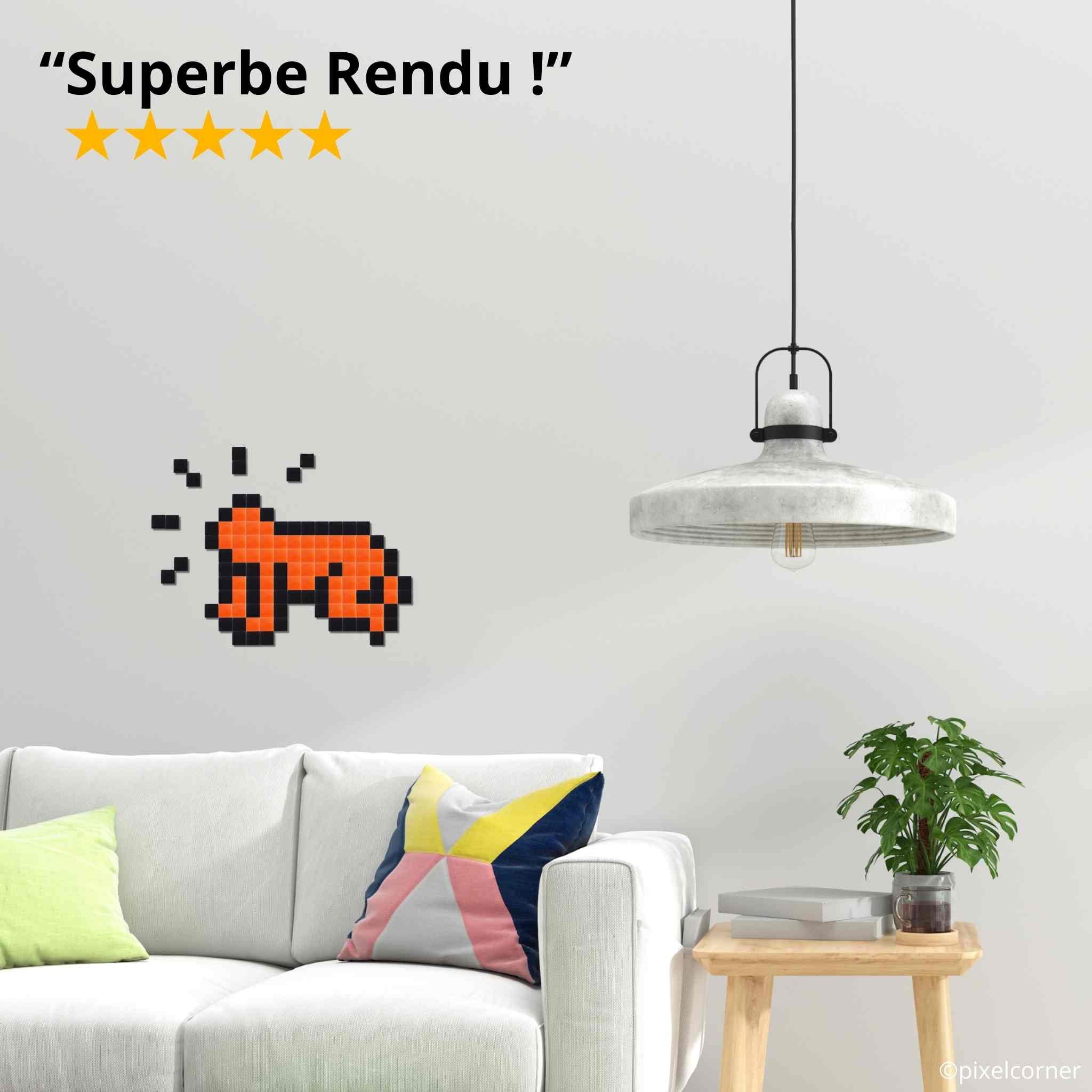 Pixel Art Kit "Baby Kiff" par Pixel Corner - Kits de loisirs créatifs