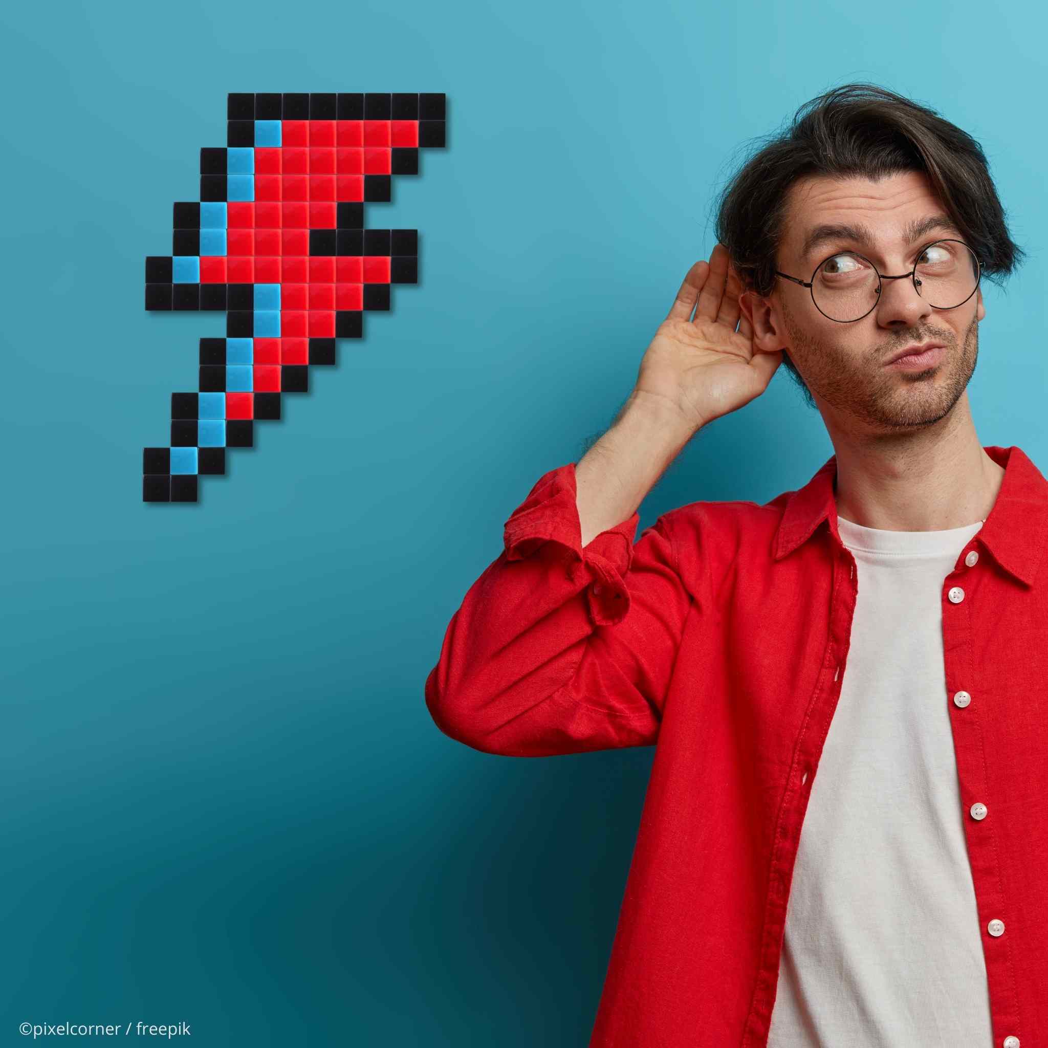 Pixel Art Kit "Bolt & Bowie" par Pixel Corner - Kits de loisirs créatifs