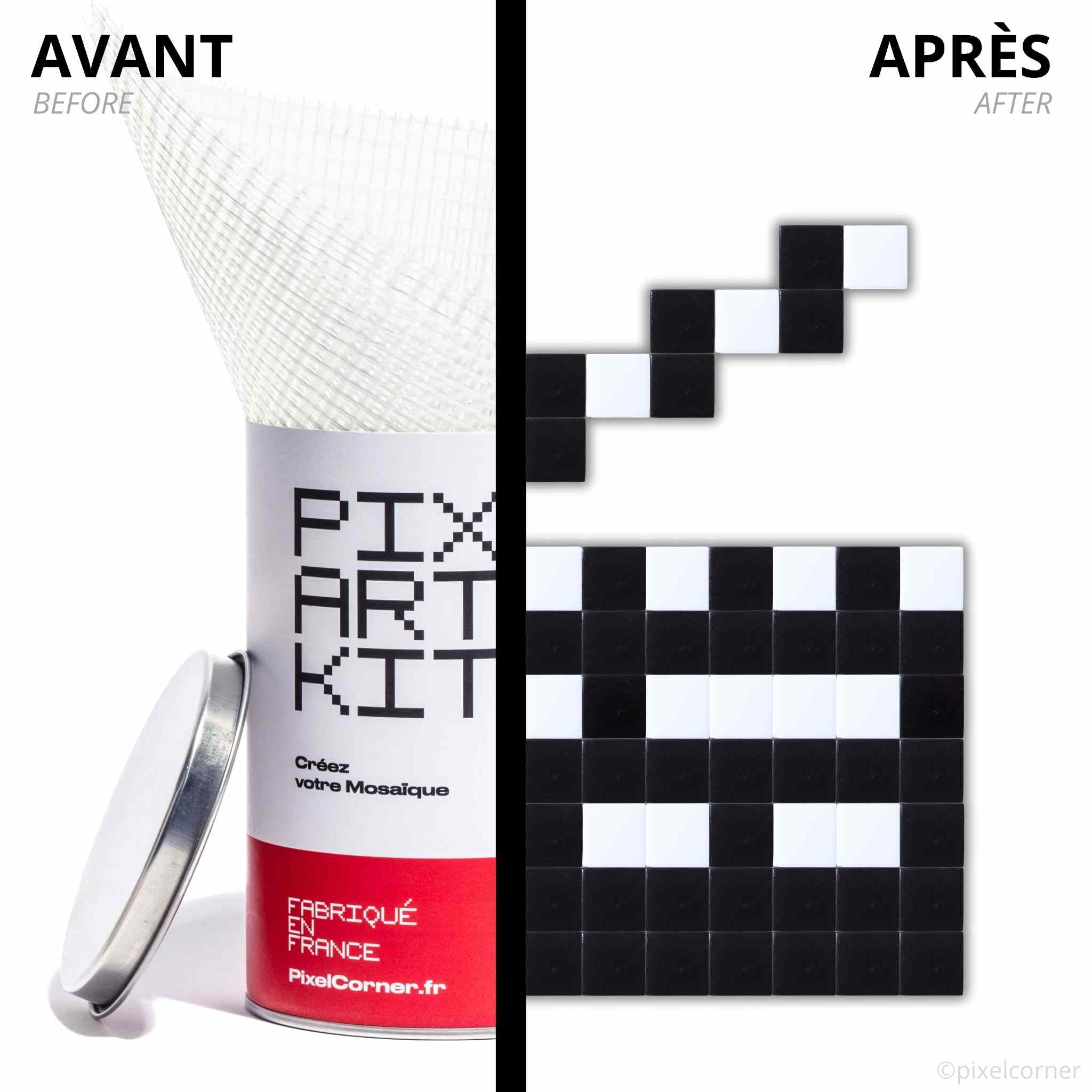 Pixel Art Kit "C-Clap" par Pixel Corner - Kits de loisirs créatifs