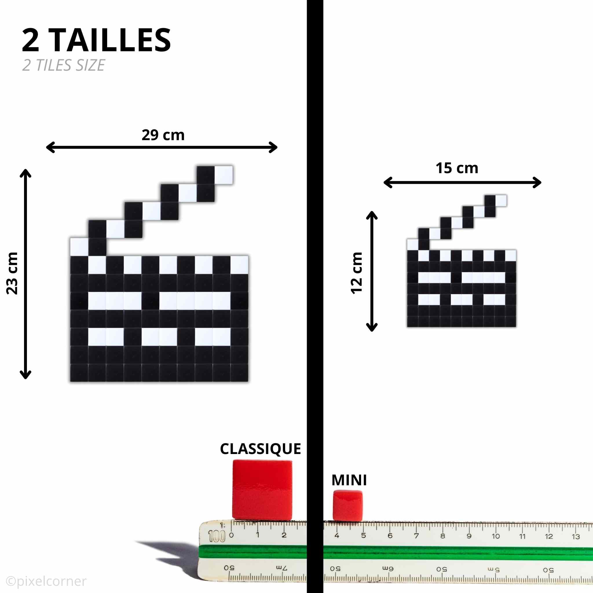 Pixel Art Kit "C-Clap" par Pixel Corner - Kits de loisirs créatifs