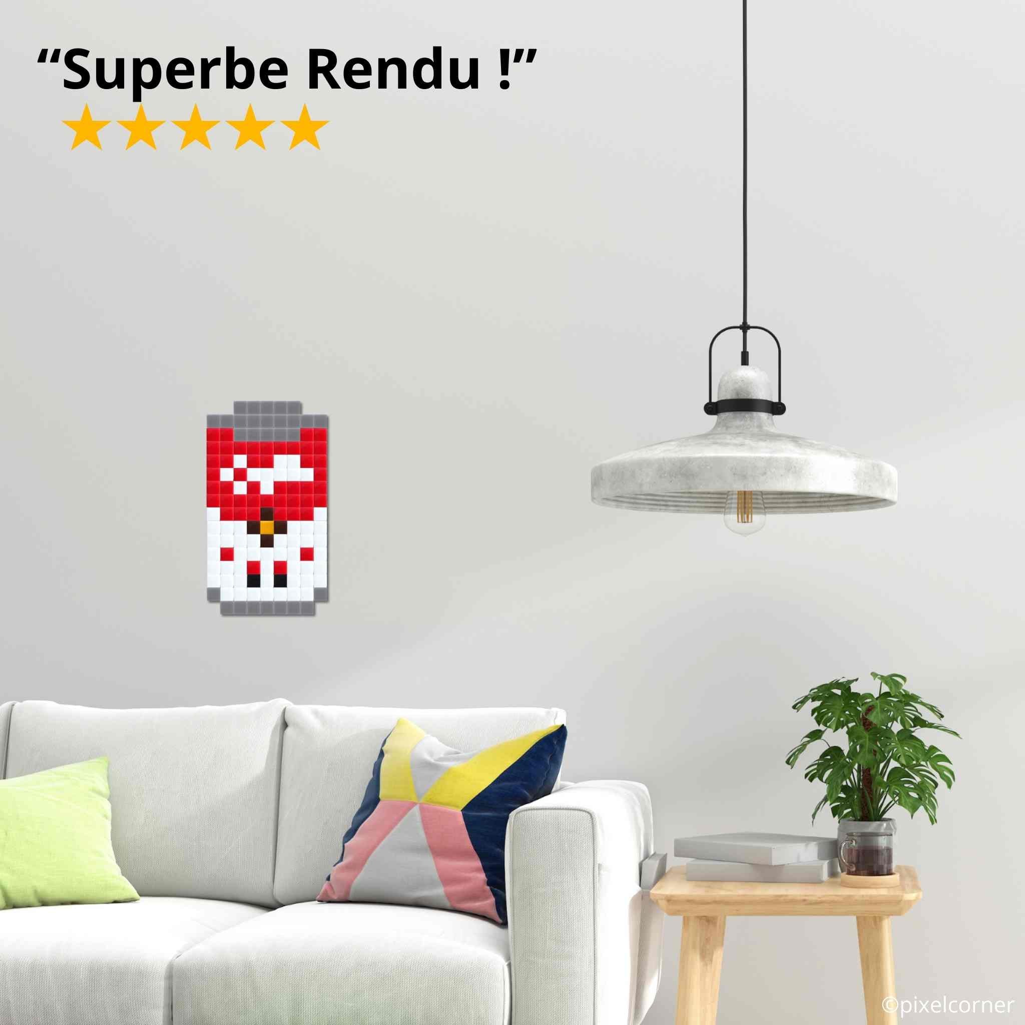 Pixel Art Kit "Camp Soup" par Pixel Corner - Kits de loisirs créatifs