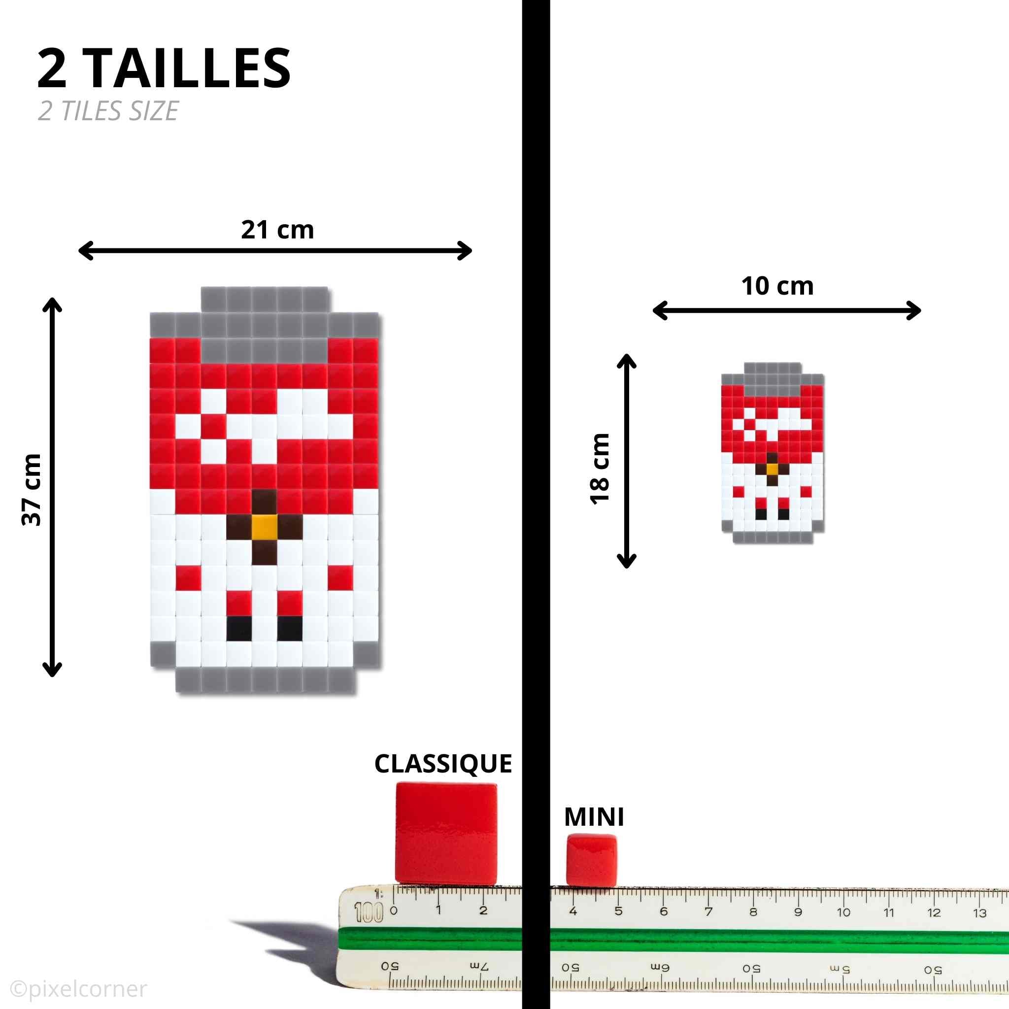 Pixel Art Kit "Camp Soup" par Pixel Corner - Kits de loisirs créatifs