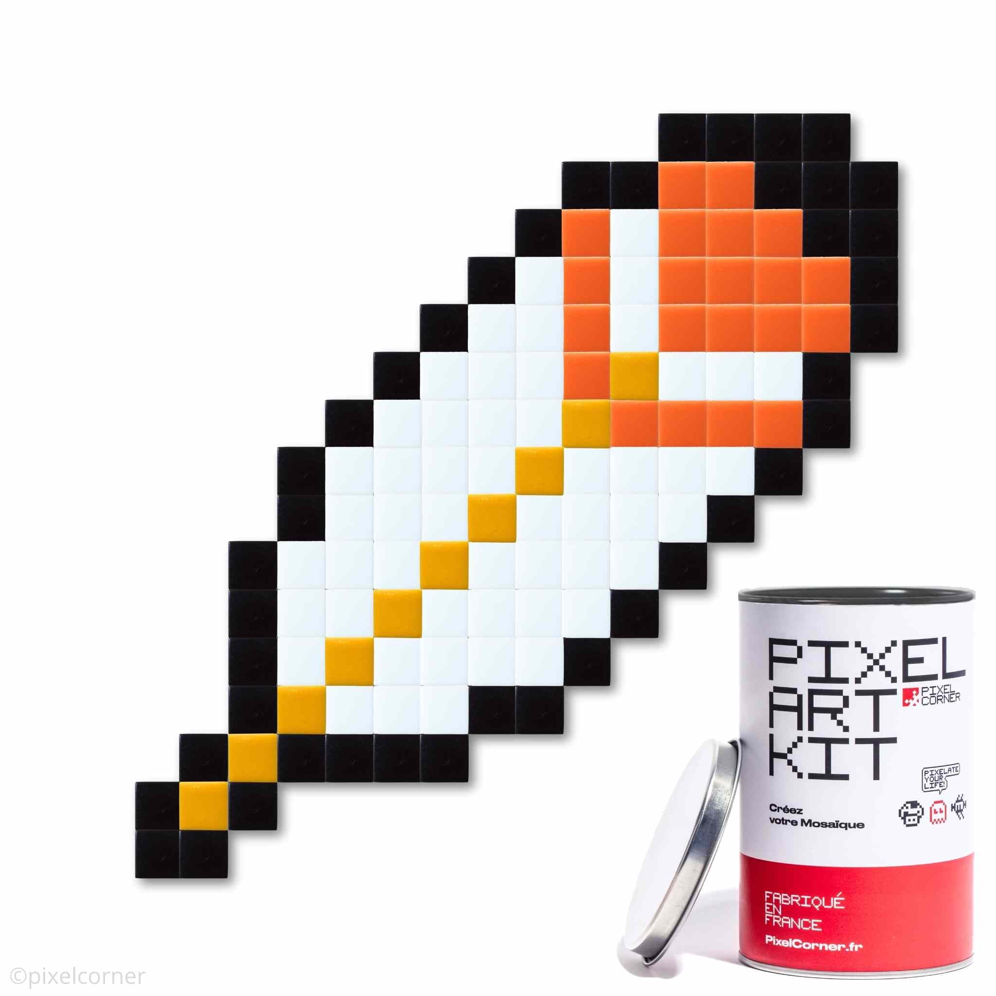 Pixel Art Kit "Feather" par Pixel Corner - Kits de loisirs créatifs