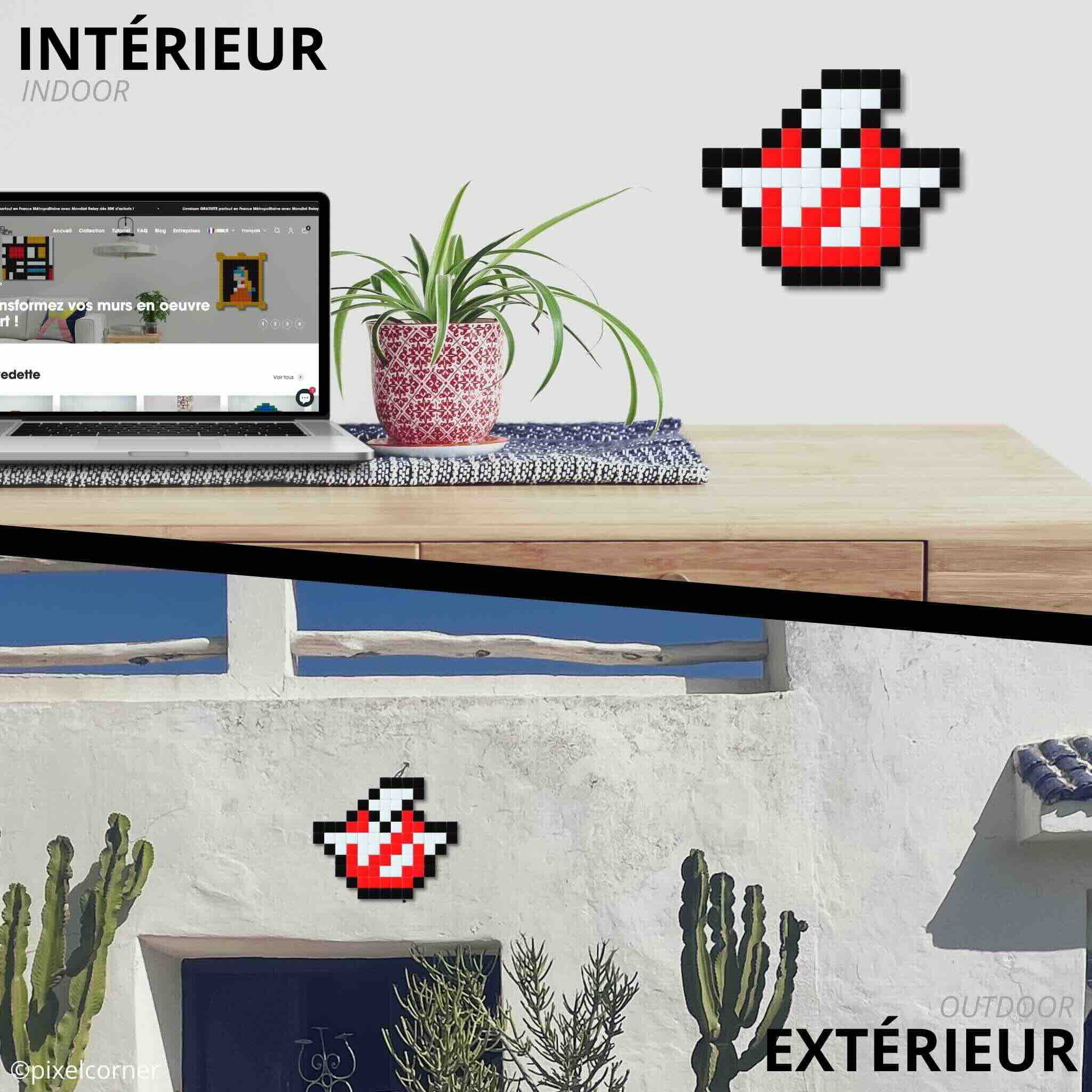 Pixel Art Kit "Ghostbusted" par Pixel Corner - Kits de loisirs créatifs