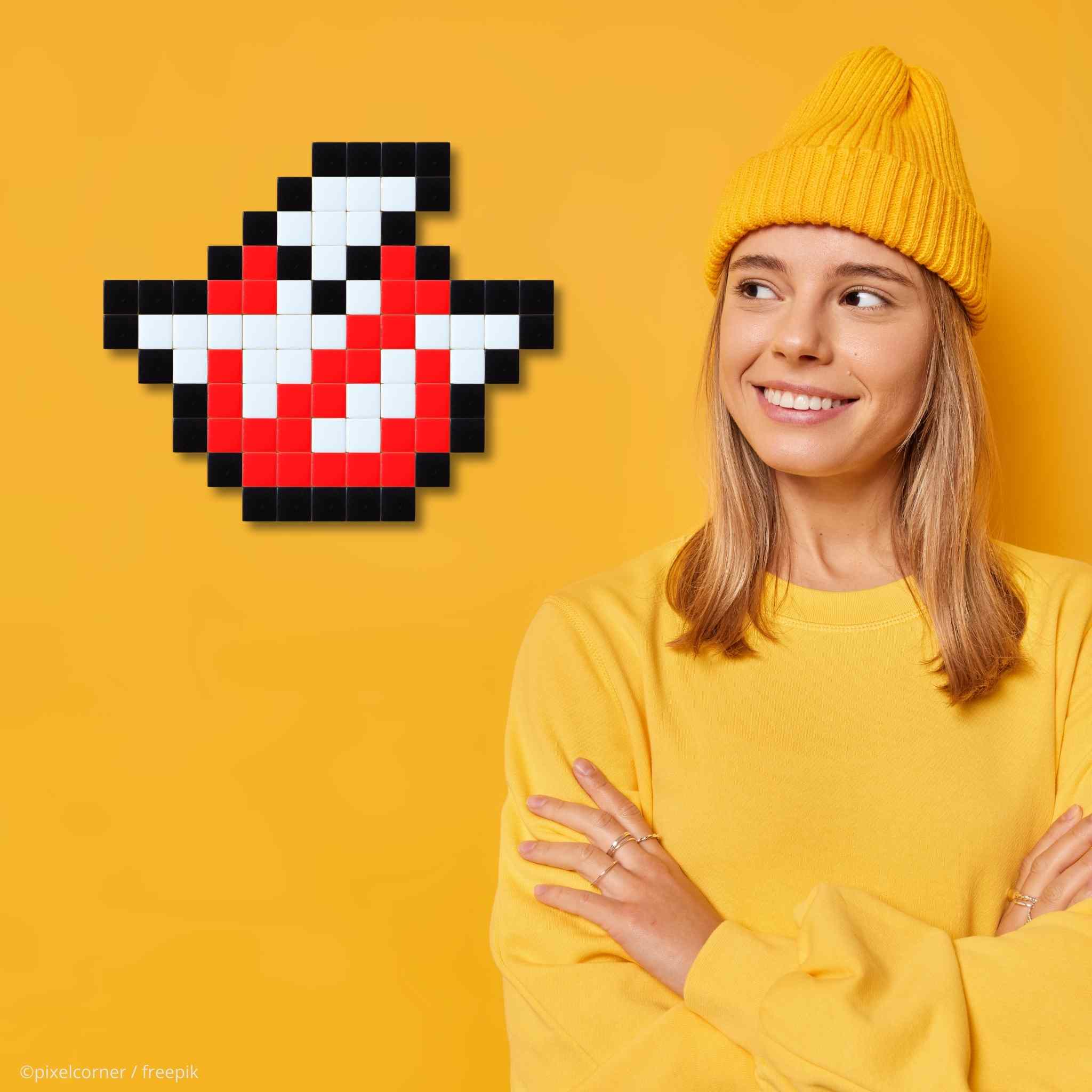 Pixel Art Kit "Ghostbusted" par Pixel Corner - Kits de loisirs créatifs