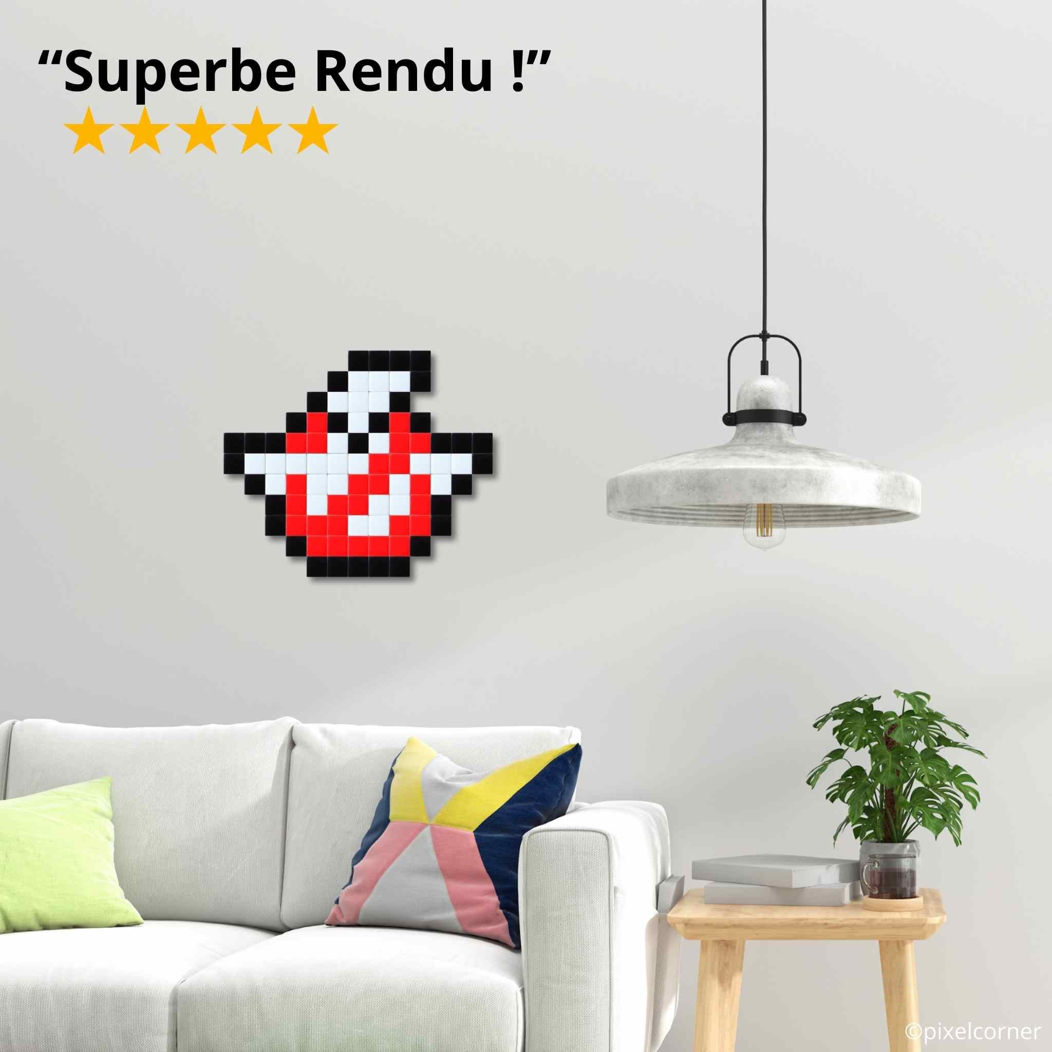 Pixel Art Kit "Ghostbusted" par Pixel Corner - Kits de loisirs créatifs