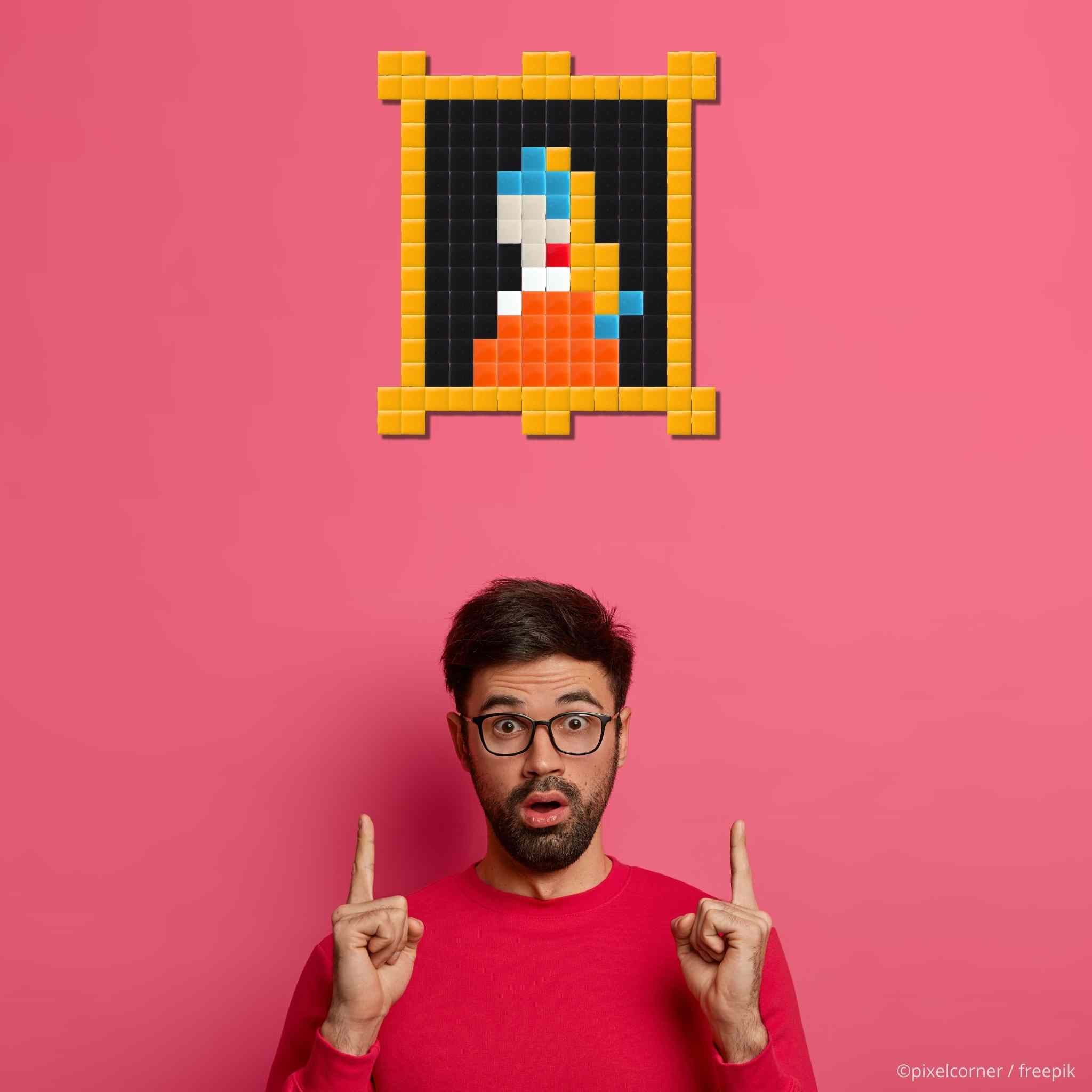 Pixel Art Kit "Girl with a Pearl" par Pixel Corner - Kits de loisirs créatifs